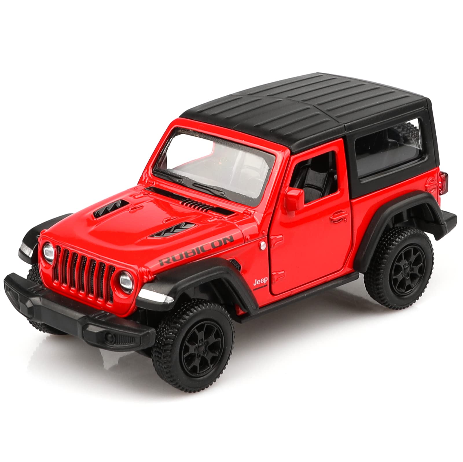 TOKAXI 1/36 Scale Wrangler Rubicon Diecast Car Models Pull Back Vehicles Toy Cars Cars Gifts for Boys Girls-New