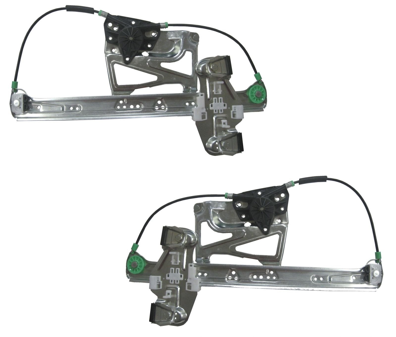 Trq Front Power Window Regulator Set Compatible With 2000-2005 Cadillac Deville