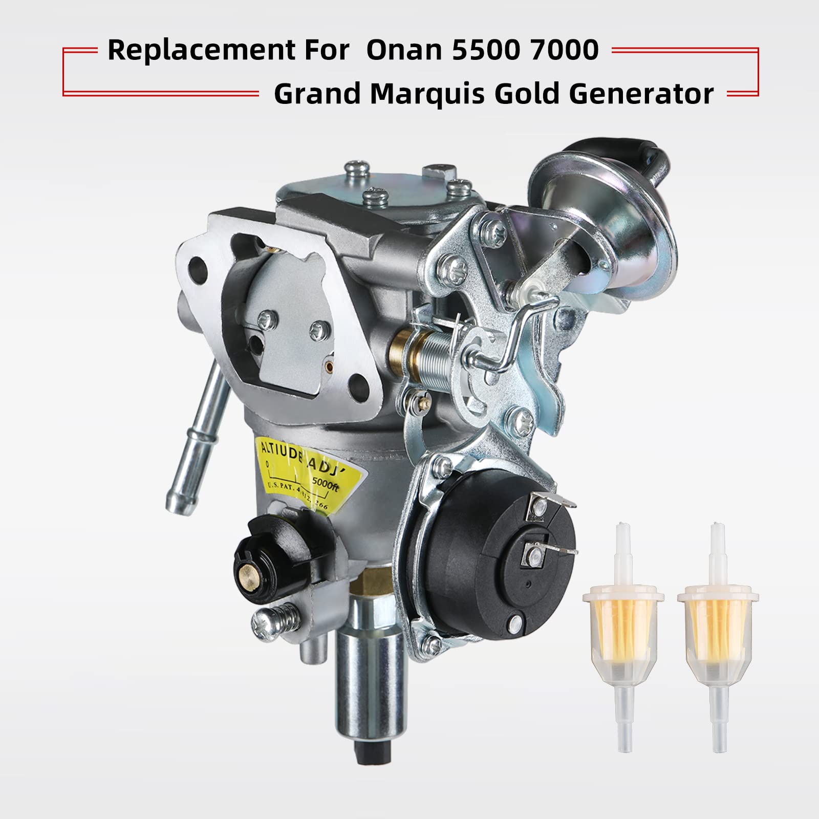 541-0765 Carburetor Fits for Onan 5500 7000 Grand Marquis Gold Generator HGJAA HGJAB-901D HGJAB-900 5.5HGJAB-6755K Replaces 5410