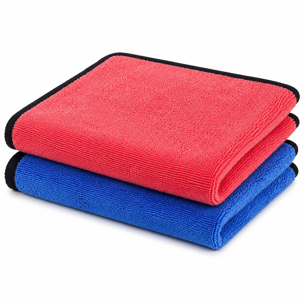 Microfiber Car Cleaning Cloth  OG Soft 500 GSM Medium (30X30 CM) Microfiber Cloth for Car and Bike  Suede Edging for Scratchle