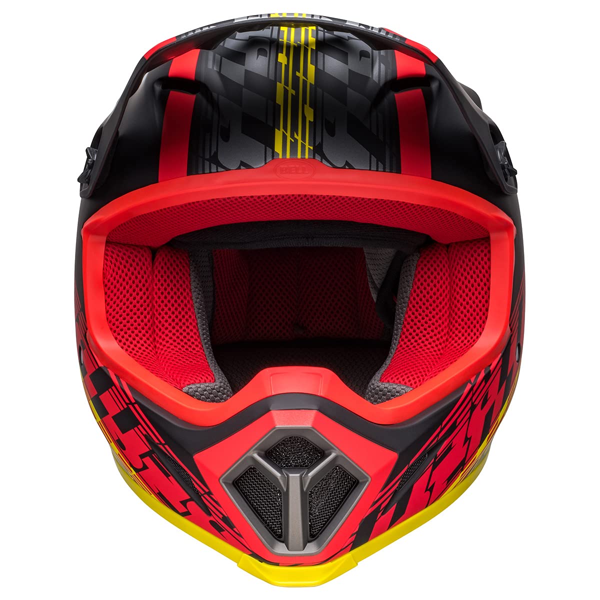 Bell Mx-9 Mips Dirt Helmet (Offset Matte Black/Red - X-Large)