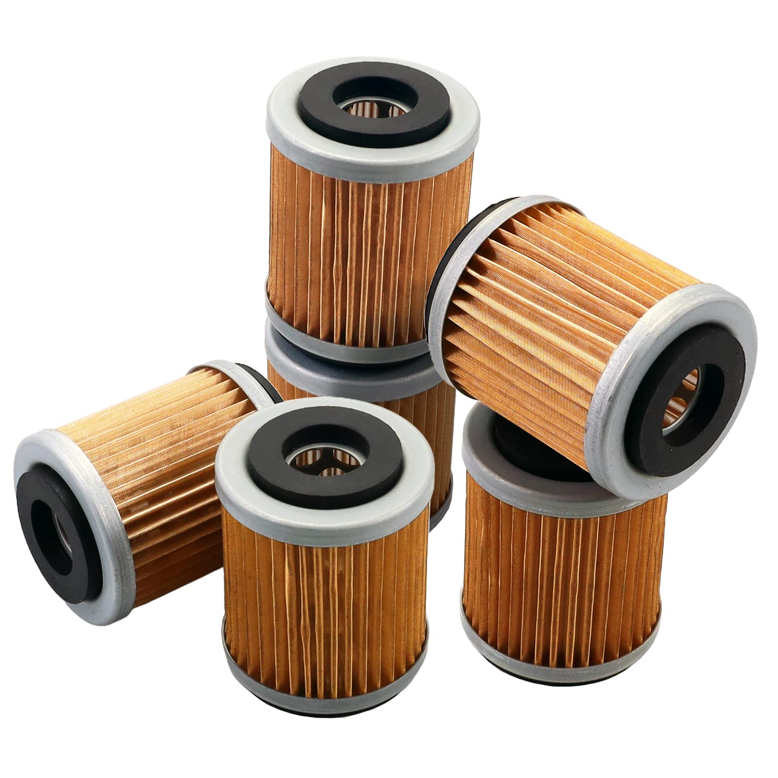 Cyleto Oil Filter For Yamaha Yfm350X Warrior 350 1987-2004 Fm350Fw Big Bear 350 1986-1999 Yfm400 Big Bear 400 1993-2004 Wr426F 2