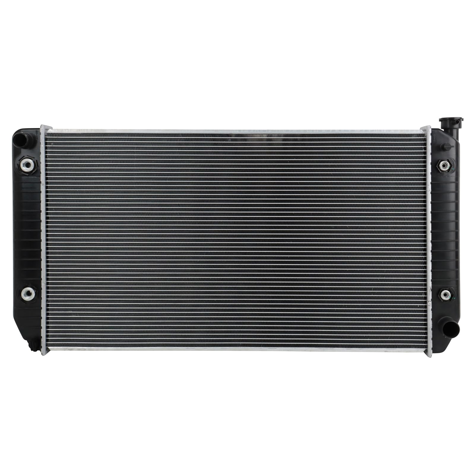 Trq Radiator Assembly Aluminum Core Compatible With 92-00 Chevrolet C2500 92-99 C2500 Suburban C3500 K2500 K2500 Suburban K3500