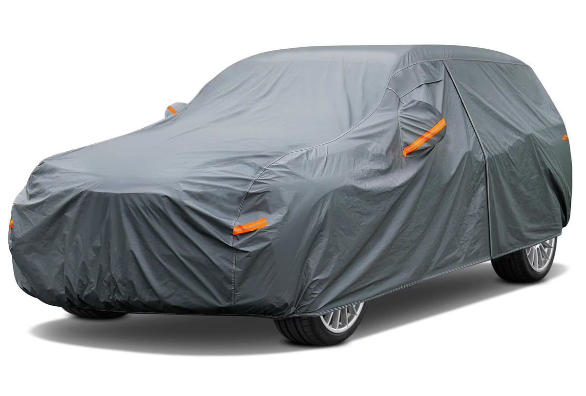 Gunhyi 16 Layers Heavy Duty Suv Car Cover Waterproof All Weather, Universal Fit Ford Explorer, Toyota Highlander, Kia Telluride,