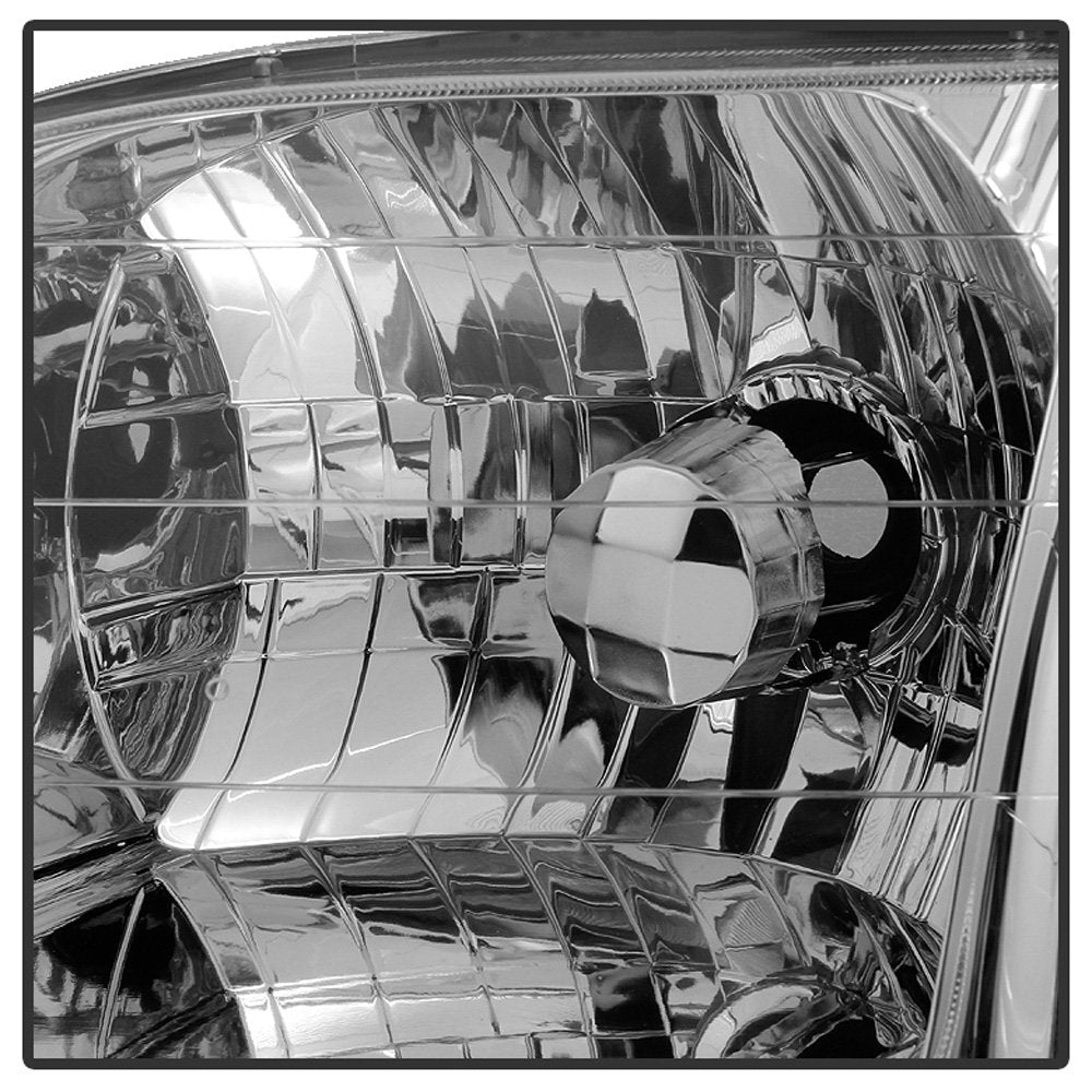 Acanii - For 2000-2004 Toyota Tundra Regula/Access Cab Headlights+Parking Lights Corner Lamps Driver + Passenger Side