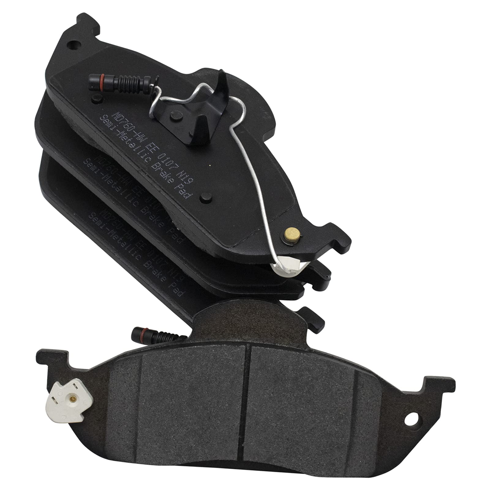 Trq Front Brake Pad & Rotor Kit Semi-Metallic Compatible With 1998-2003 Mercedes-Benz Ml320 2003-2005 Ml350 1999 Ml430