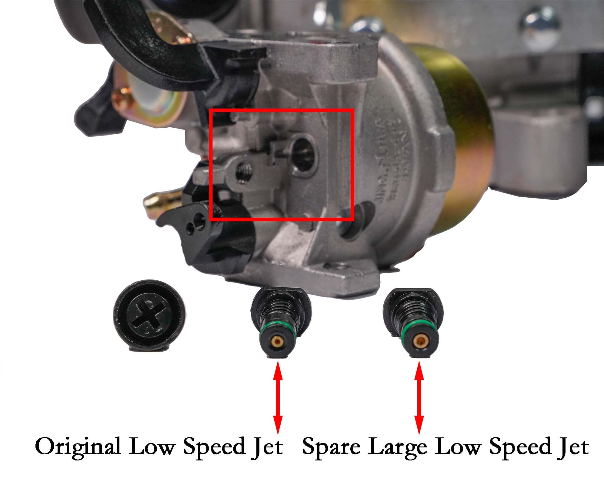 Jmchstore Performance Carburetor W/Replaceable Main Jet For Monster Mega Moto Mm80 Mmb105, Carb For Coleman B100 Rb100 Mototec 105Cc, Motovox Mbx10, Baja Db30 97Cc, Phatmoto Gas Bike Lifan 79Cc