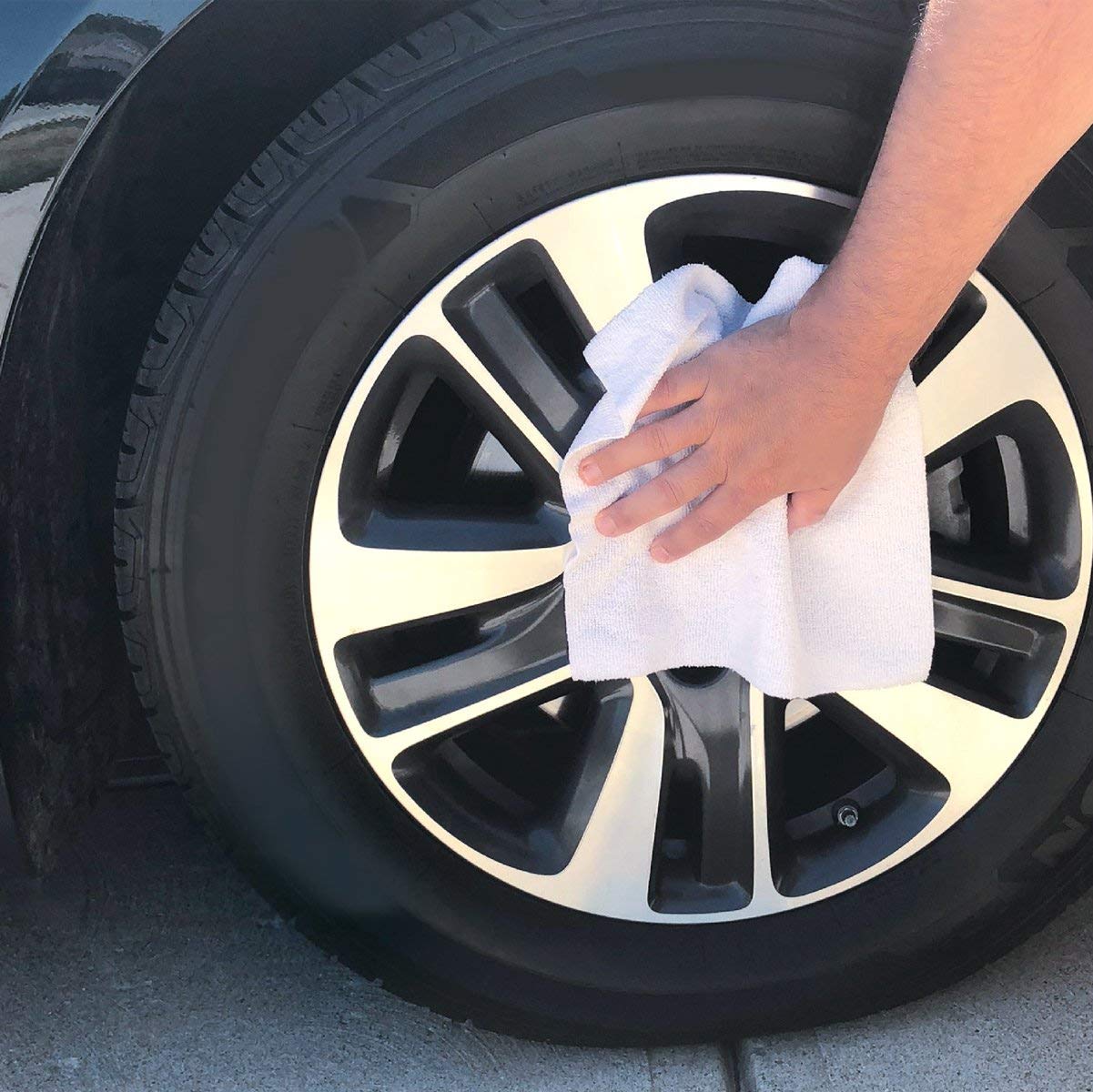 Grabarag Microfiber Cleaning Cloth, Soft Highly Absorbent Lint-Free Streak-Free Reusable Microfiber Towel Wipes For House, Kitch