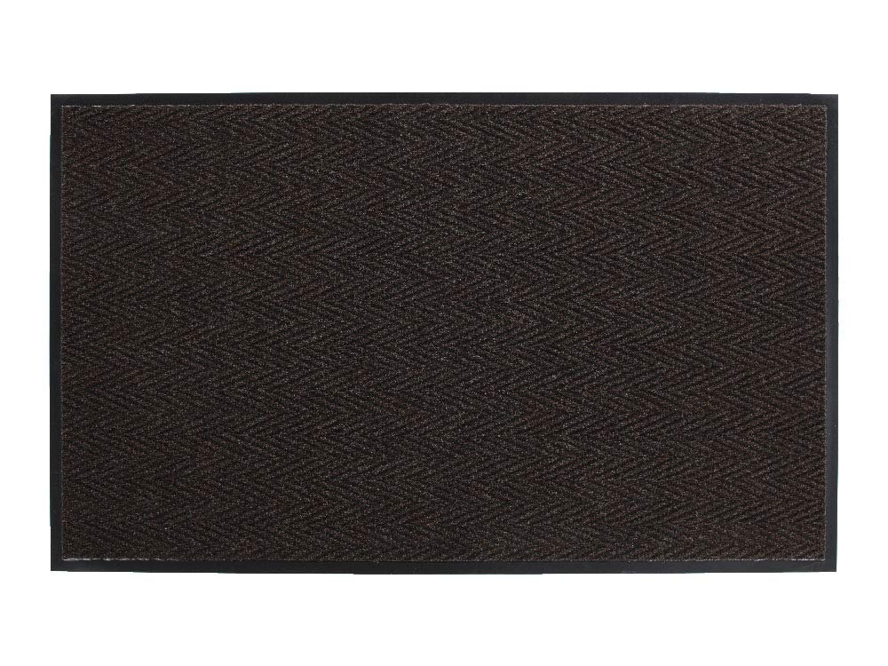 Guardian - 64040630Chev - 20508 Golden Series Chevron Indoor Wiper Floor Mat, Vinyl/Polypropylene, 4'X6', Charcoal