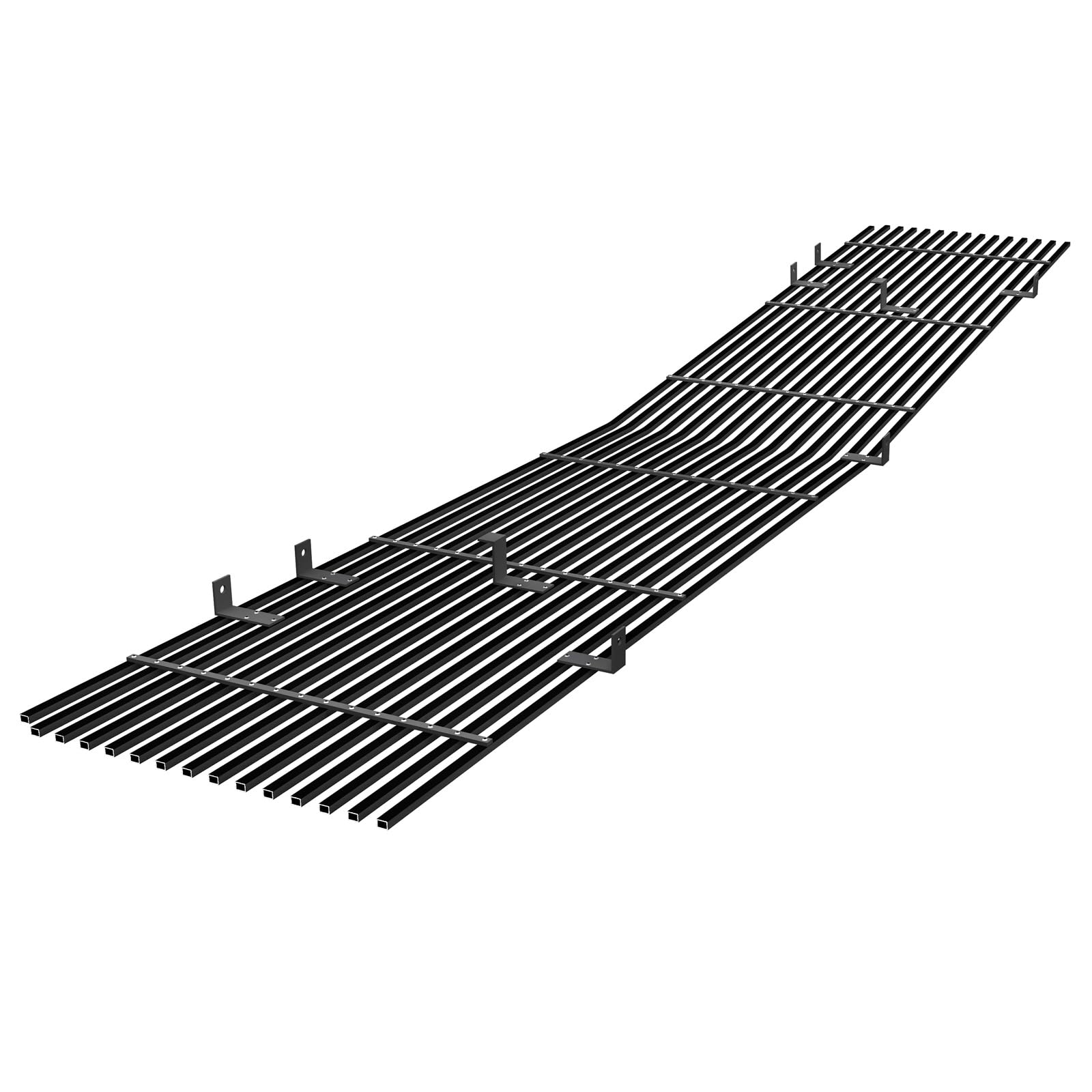 Aps Compatible With Chevy Gmc C K Pickup Suburban Blazer Jimmy 1981-1987 Phantom Main Upper Black Billet Grille Grill Insert C85