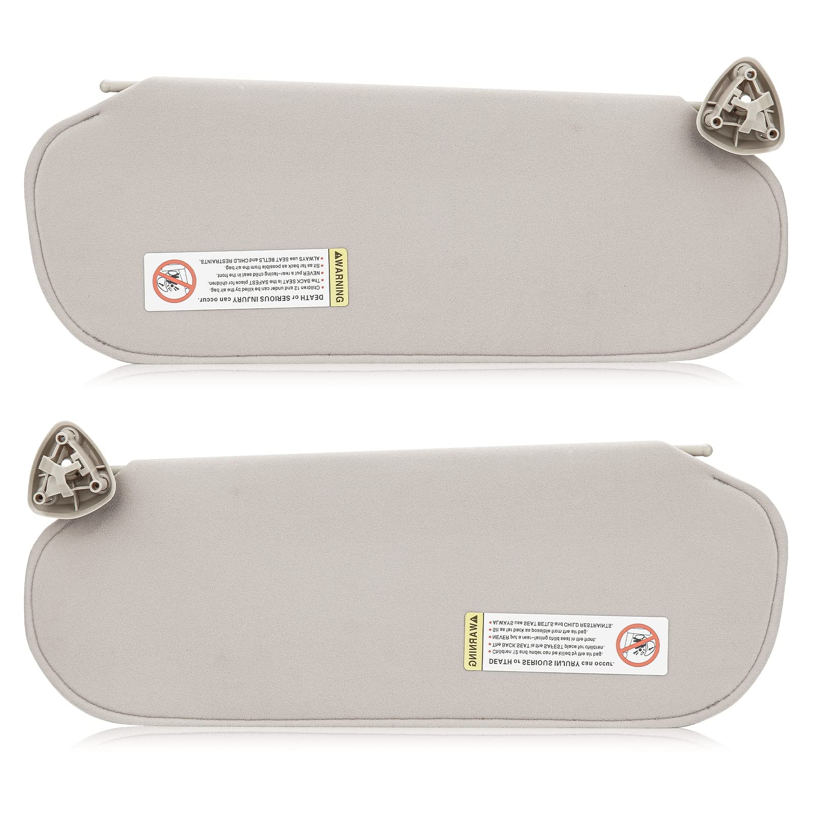 Left & Right Sun Visor for 1999-2014 Chevy Express & GMC Savana 1500, 1999-2019 Express & Savana 2500 3500, Driver & Passenger S