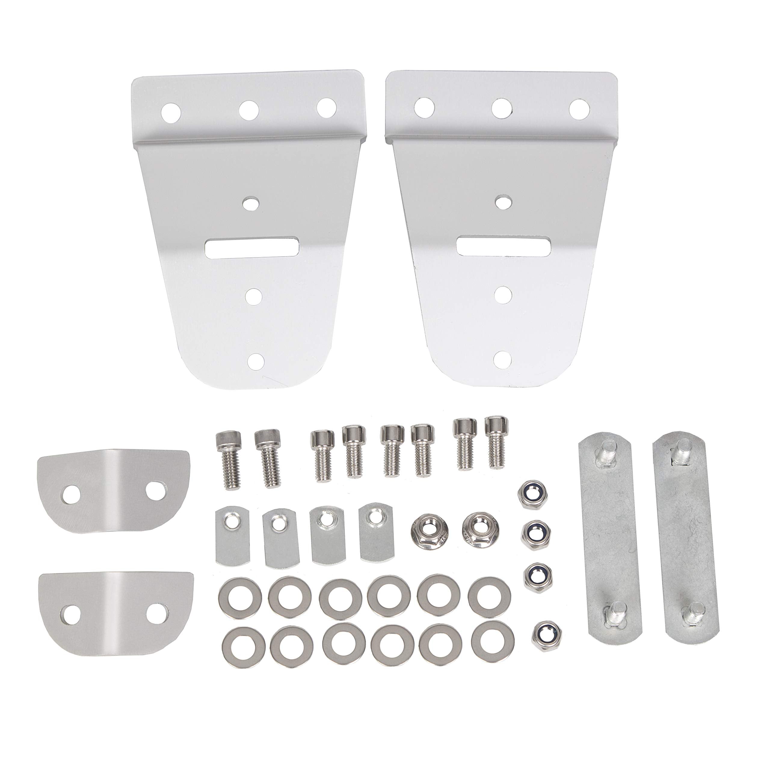 Tower Brackets Compatible With 15 17 Series Rounded Profiles Crossbars For Sprinter