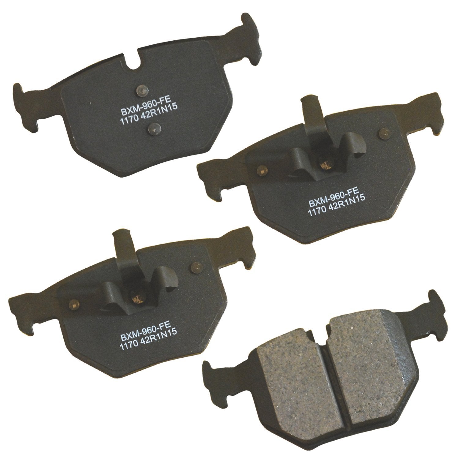 Bendix Premium Sbm1170 Semi-Metallic Rear Brake Pads For Bmw 330I 2007-2006,330Xi 2006,335D 2011-2009,335I 2011-2007,335I 2013,3