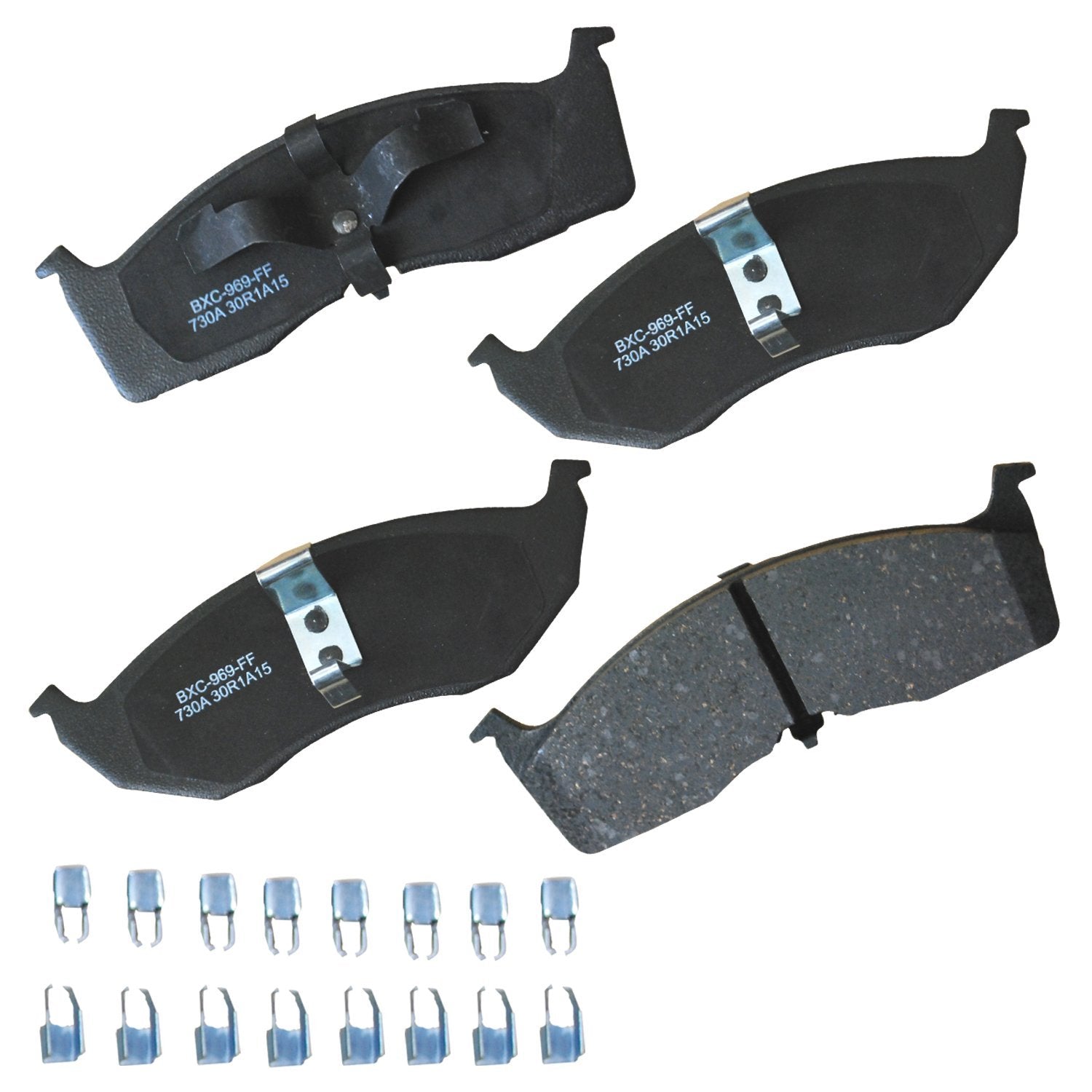 Bendix Premium Sbc730A Ceramic Front Brake Pads For Chrysler Neon 2002-2000, Dodge Neon 2005-2000, Sx 2.0 2005-2003, Plymouth Ne