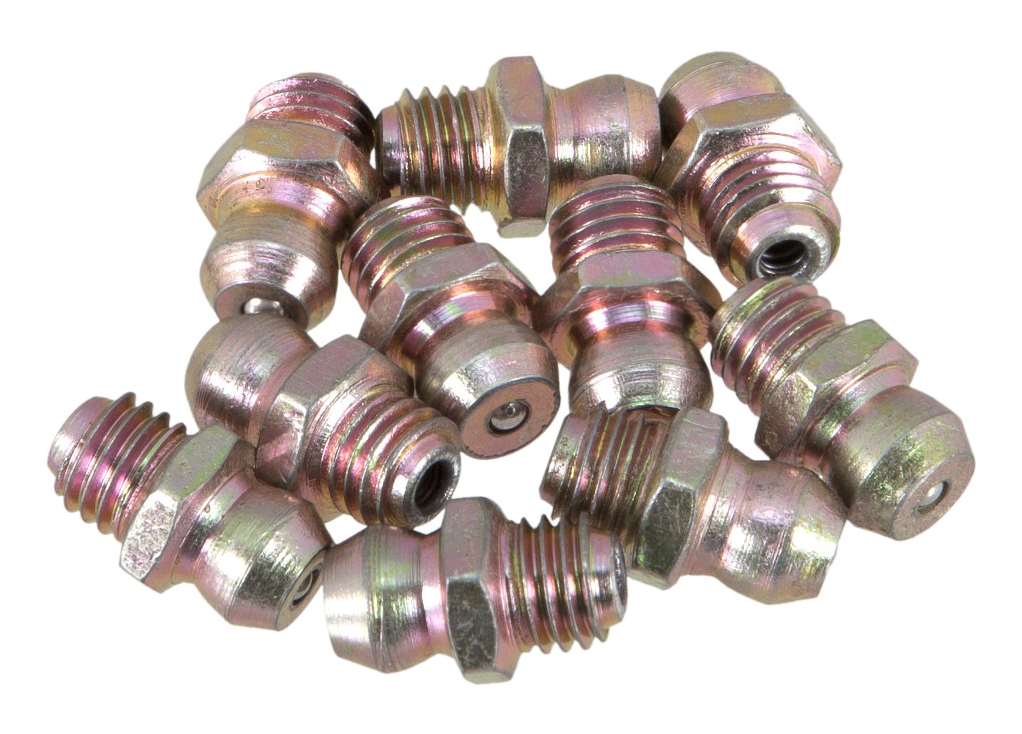 Performance Tool W54240 1/4-Inch X 28 Straight Sae Zerk Grease Fitting, (Pack Of 10)