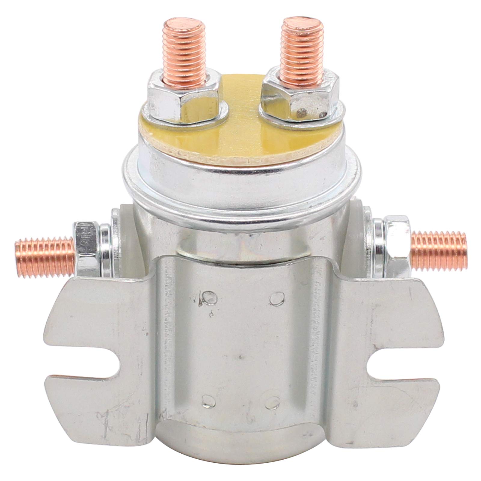 Applianpar Pack Of 2 Solenoid Relay Switch 440003 440110 24401-01 For Prestolite Ramsey Winch Golf Continuous Duty 12V 5-Terminal