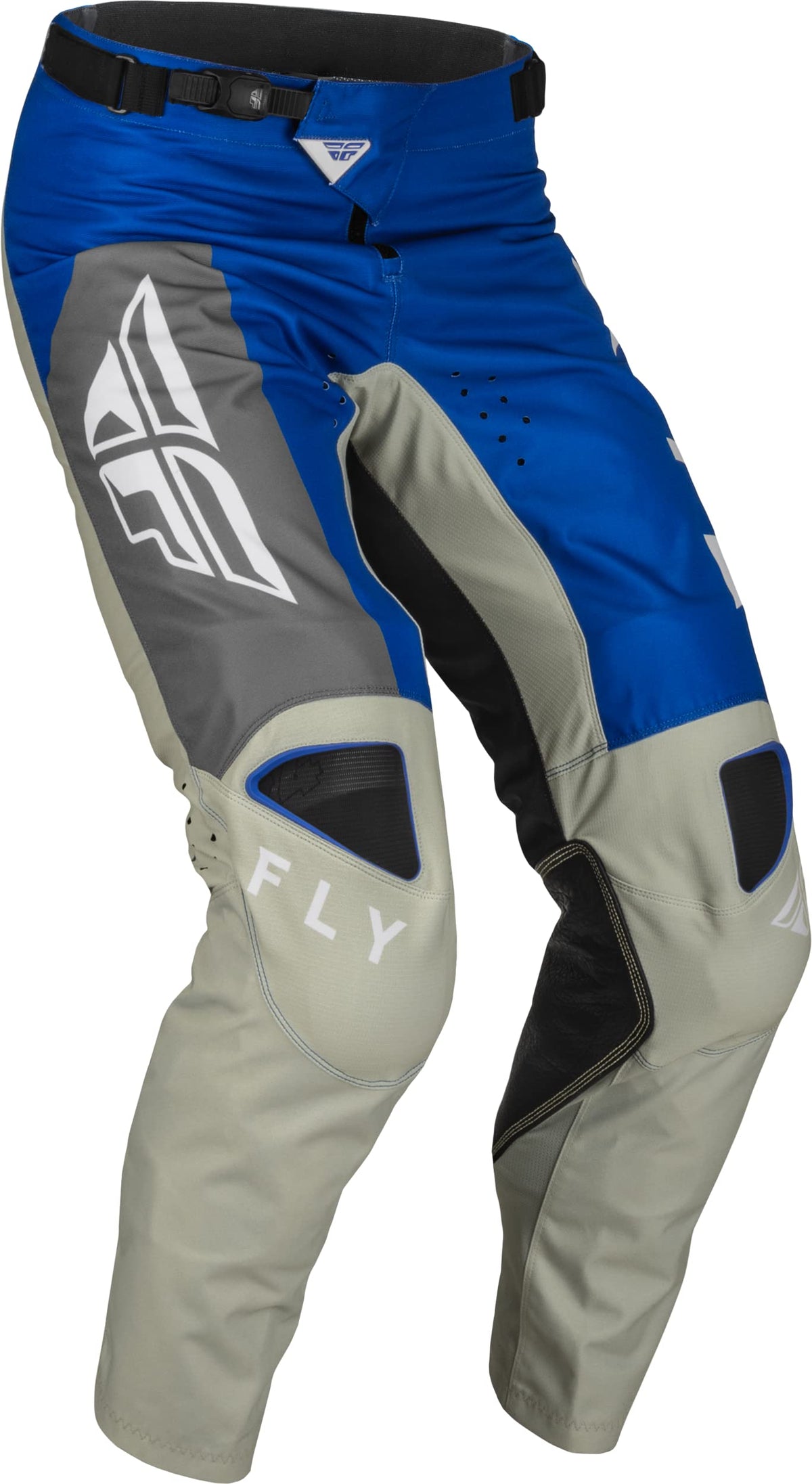 Fly Racing 2023 Adult Kinetic Jet Pants (Blue/Grey/White, 30)