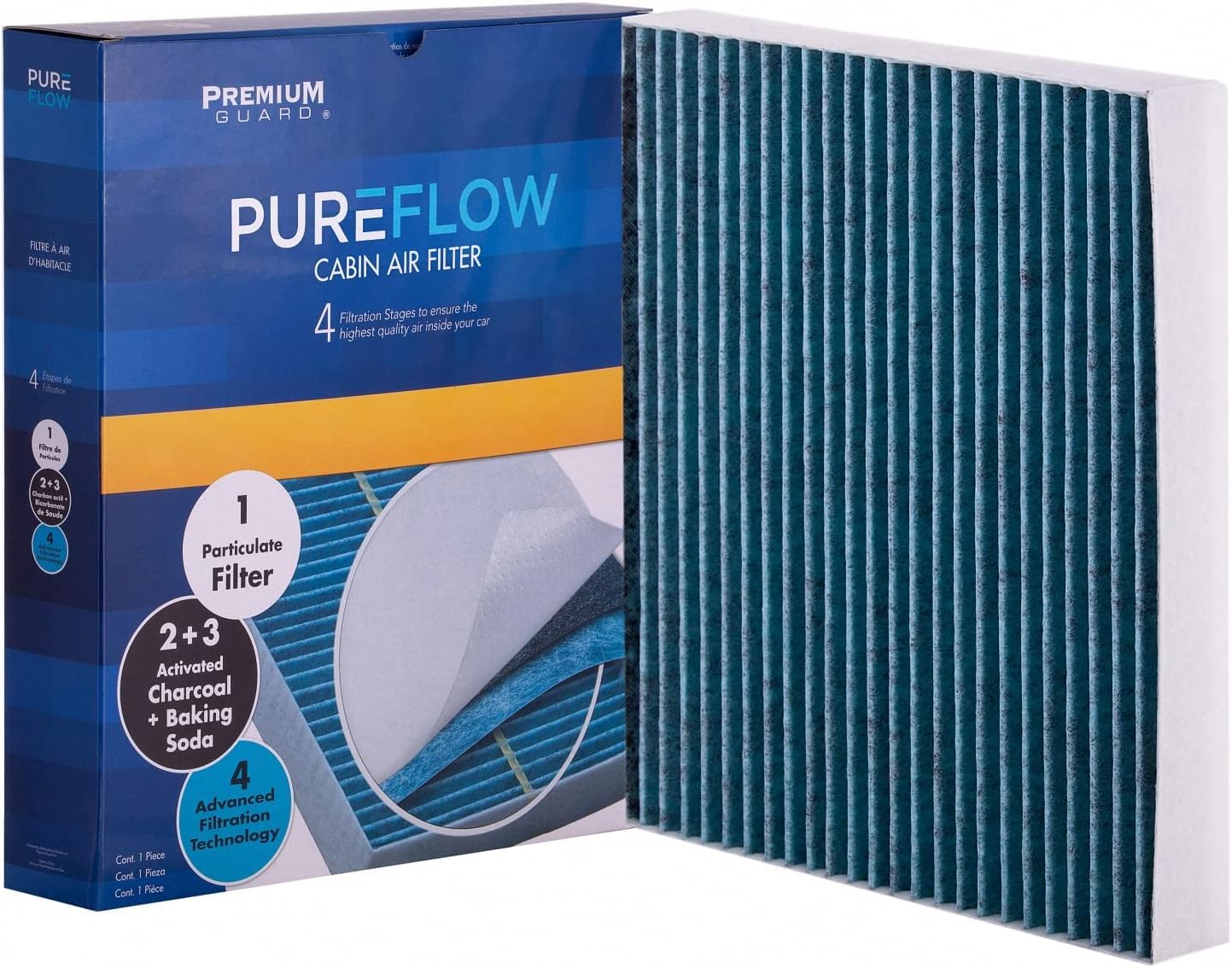 Pureflow Cabin Air Filter Pc99155X | Fits 2022-17 Kia Sportage, 2023-20 Soul, 2023-21 Seltos, 2021-16 Hyundai Tucson, 2023-18 Ko