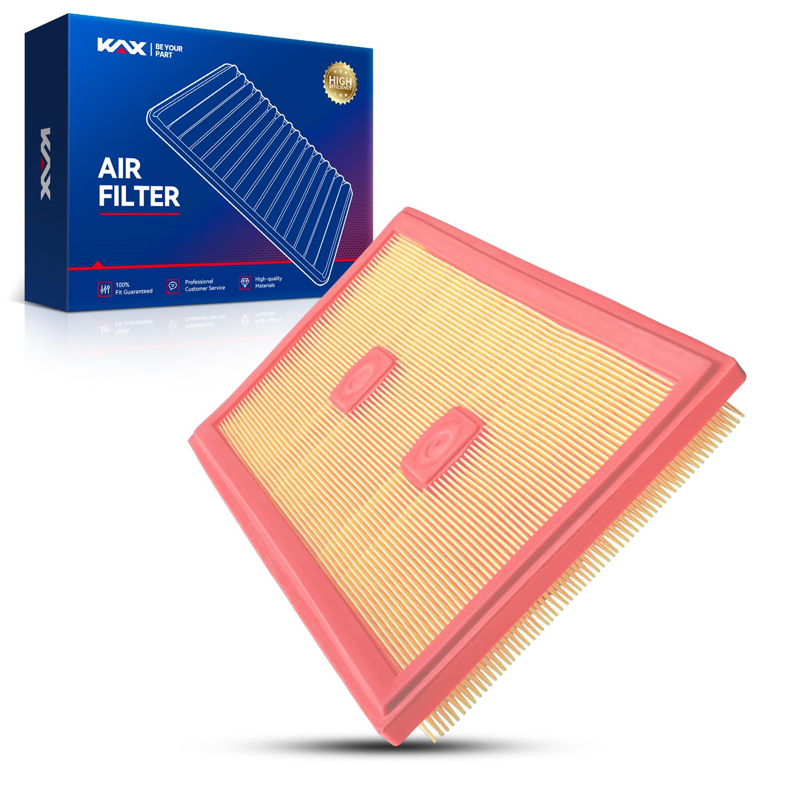 Kax Engine Air Filter, Ca11439 Replacement For Mercedes-Benz E350, Gle350, Ml350, Glk350, C300, C350, Slk350, R350, E400, Advanc