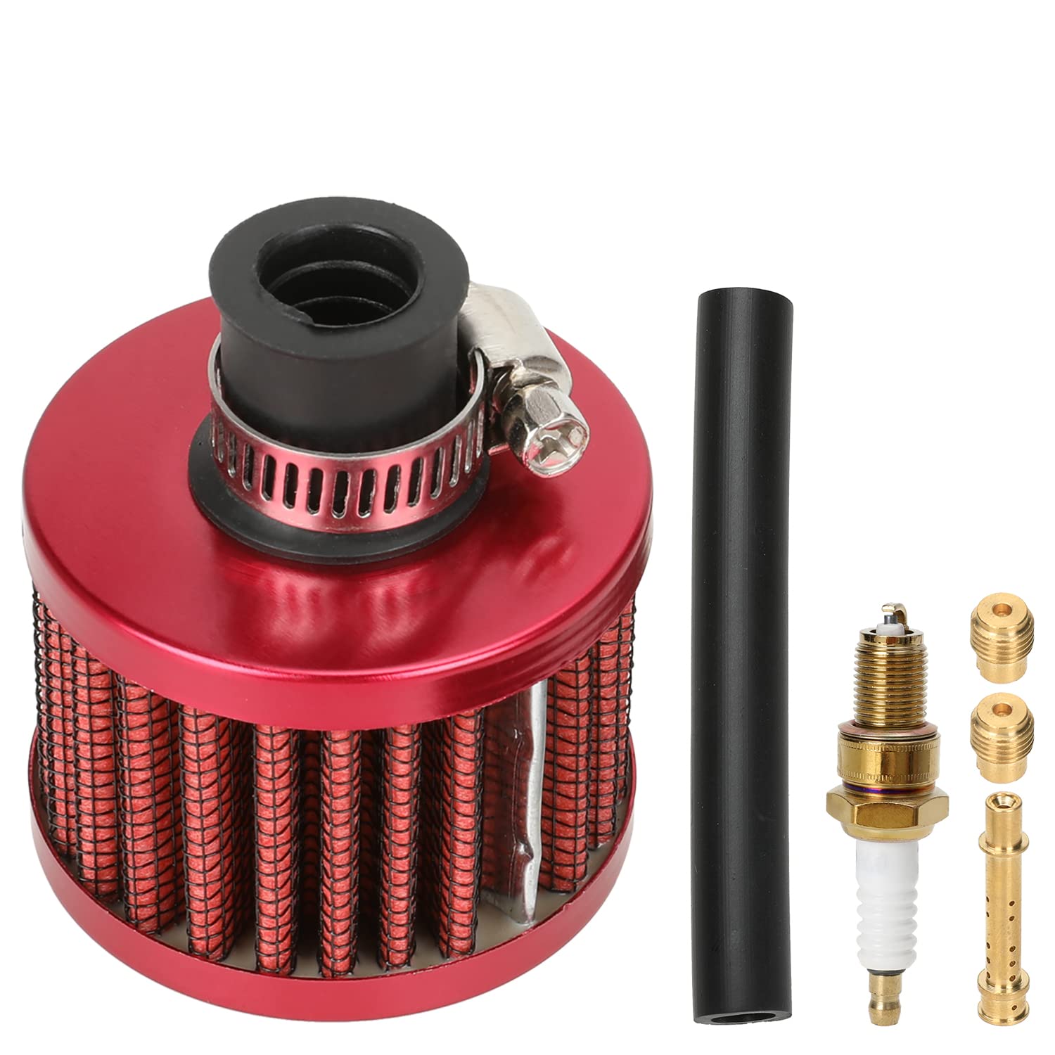 Yoxufa 12Mm Air Filter Breather Cleaner Main Jet Kit For Predator 212Cc 224Cc 196Cc 6.5Hp Engine Coleman Ct200U Ct200U-Ex Bt200X