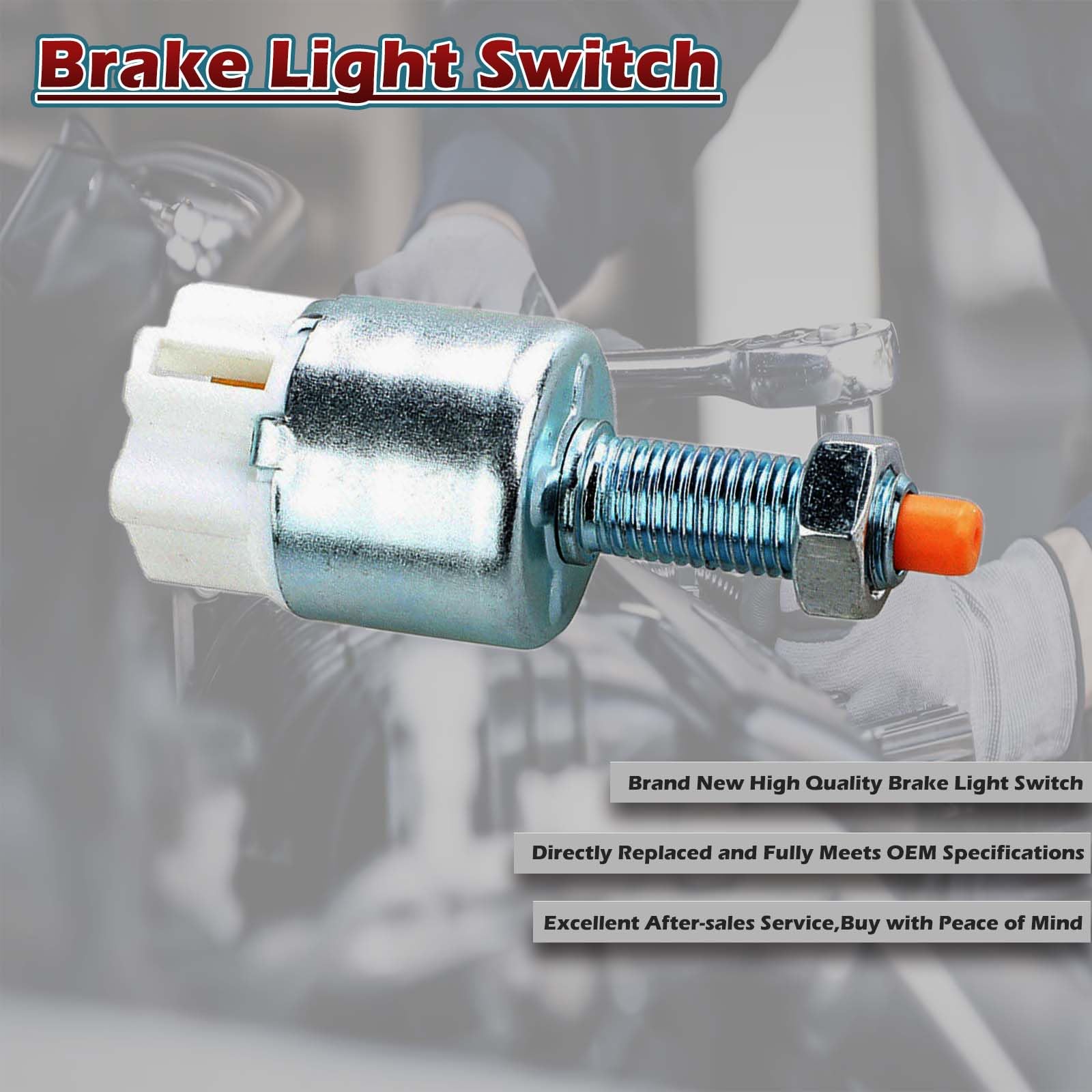 Brake Light Switch Stop Lamp Compatible with Toyota Lexus Pontiac Chevy Geo Prizm Vibe 4Runner Avalon Camry Corolla Highlander C