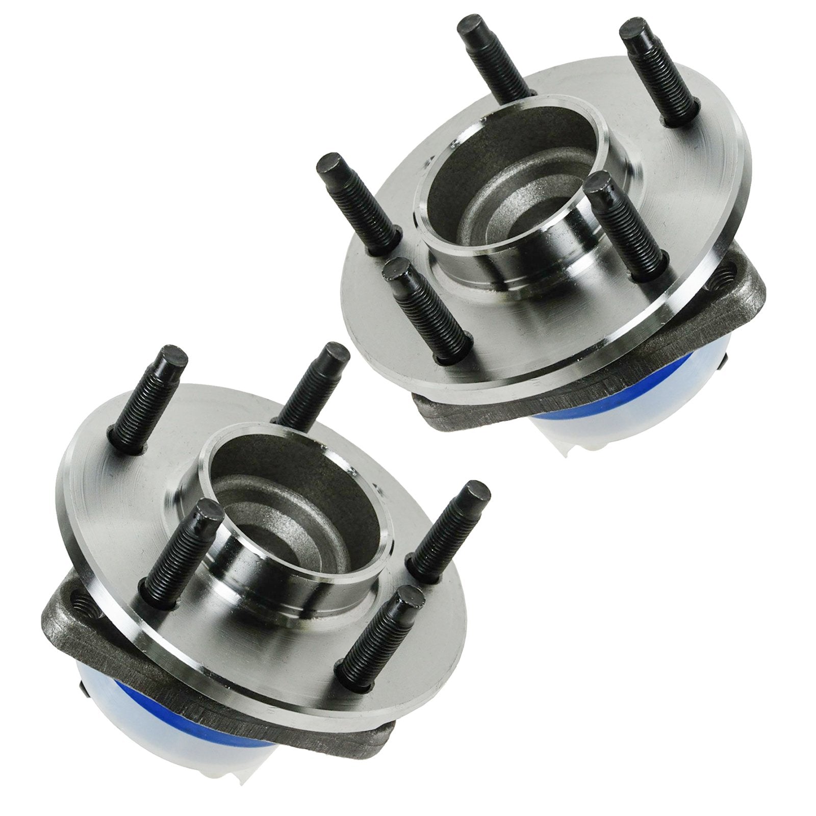 Trq Front Rear Wheel Hub Bearings Assembly Set Compatible With 2005 Buick Terraza 2003-2007 Cadillac Cts 2005-2011 Sts Chevrolet