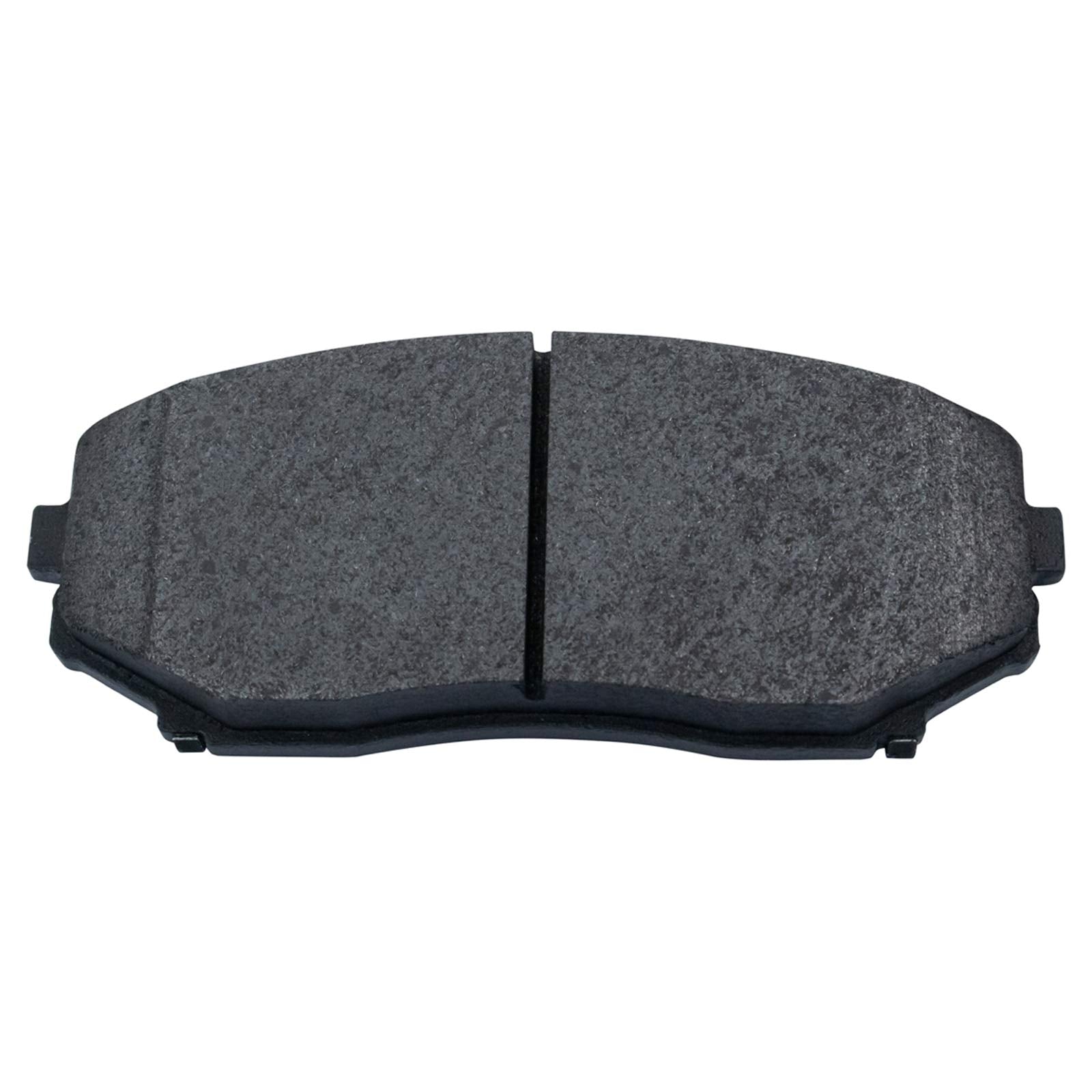 Trq Front Semi Metallic Brake Pad & Coated Rotor Kit For 07-12 Mazda Cx7 Cx-7