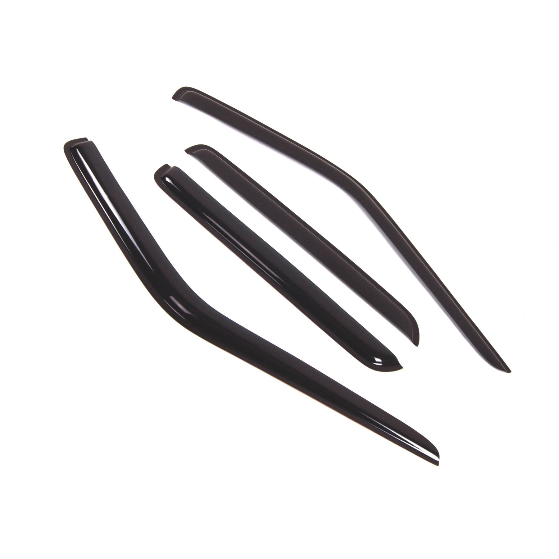 Tuningpros Outside Mount Window Vent Visors Rain Guards Compatible With Nissan Pathfinder 1996-2004 | Side Window Wind Deflector