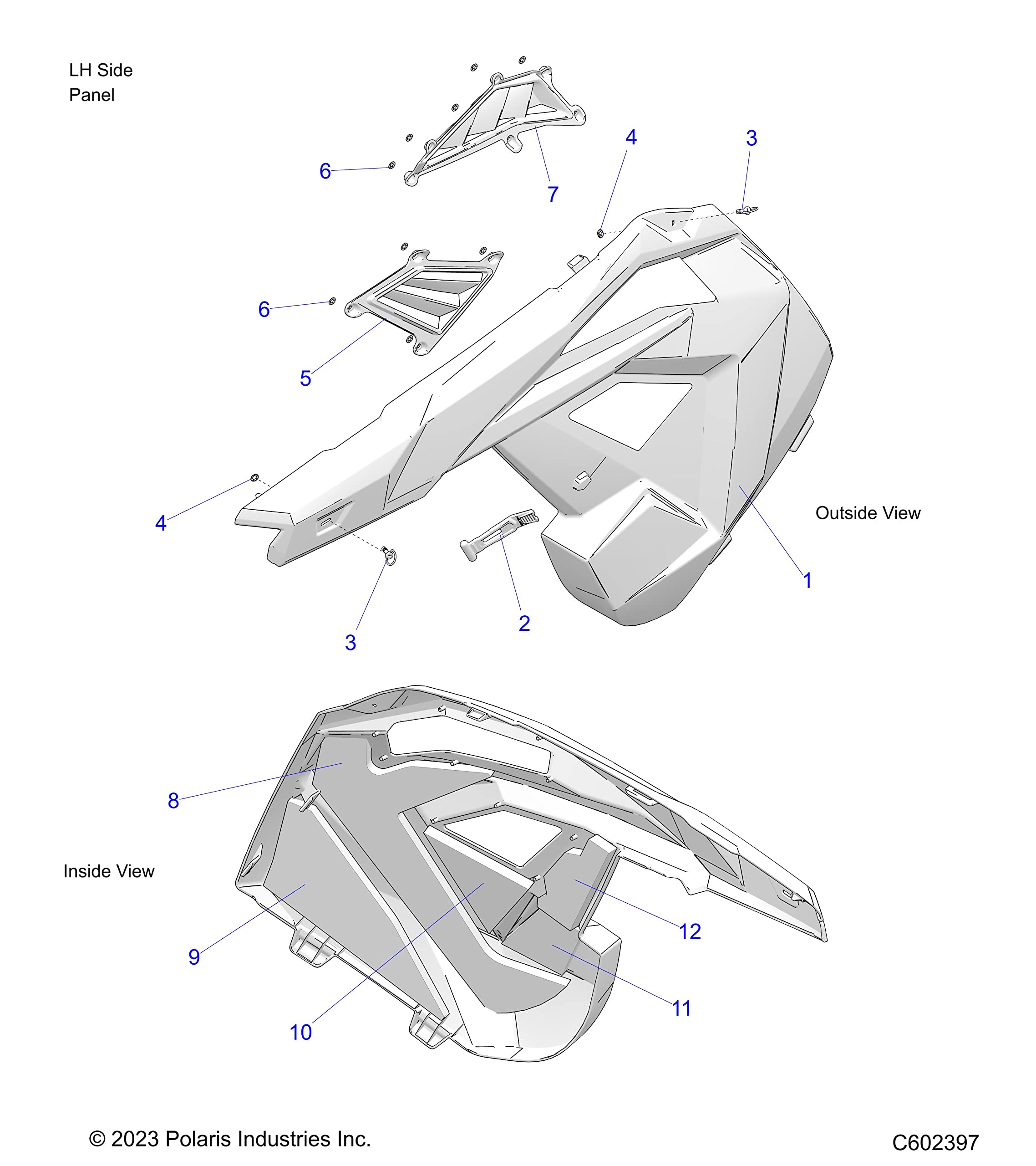 Polaris Snowmobile Stud, 1/4Th Turn, Genuine Oem Part 7662246, Qty 1