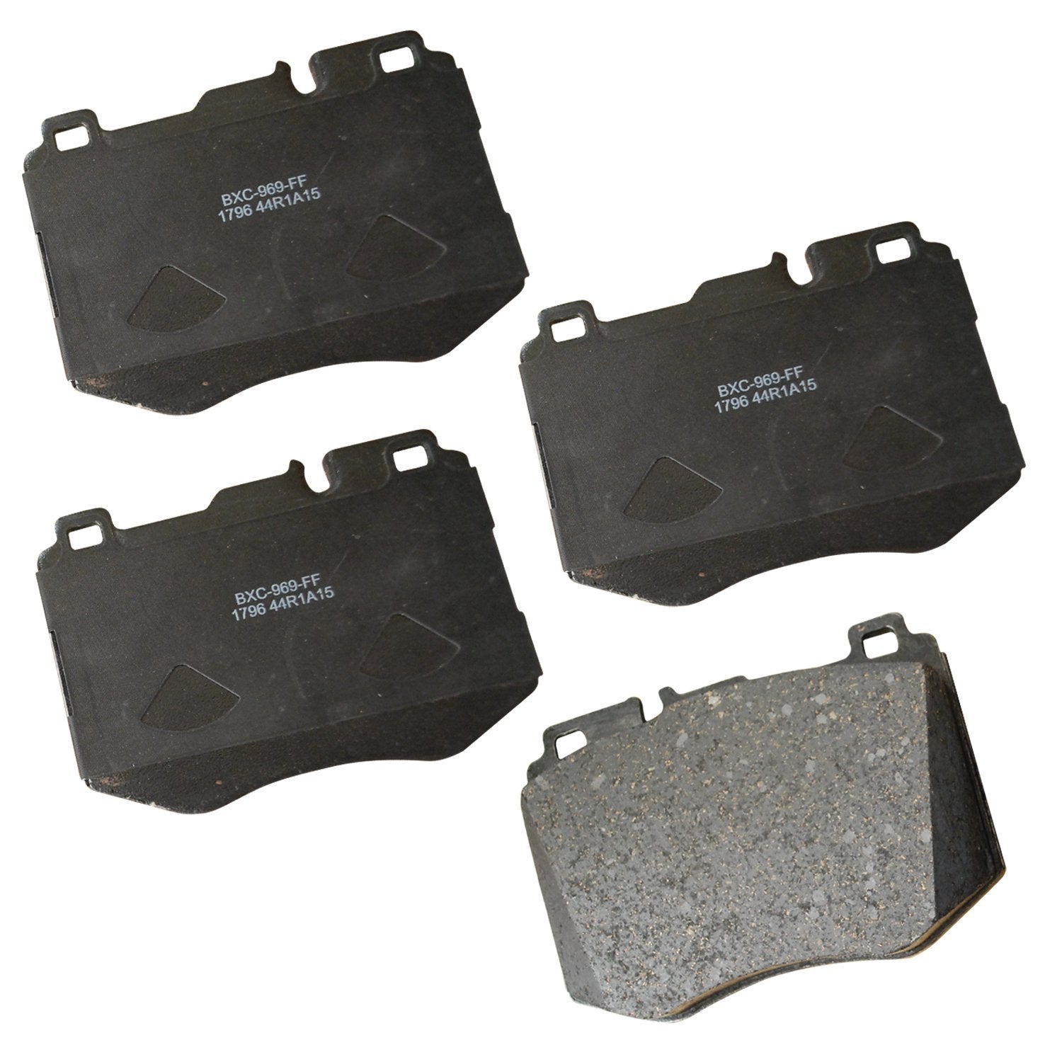 Bendix Premium Sbc1796 Ceramic Front Brake Pads For Mercedes-Benz C250 2018-2016,C300 2021-2015,C350E 2018-2016,C400 2015,E200 2