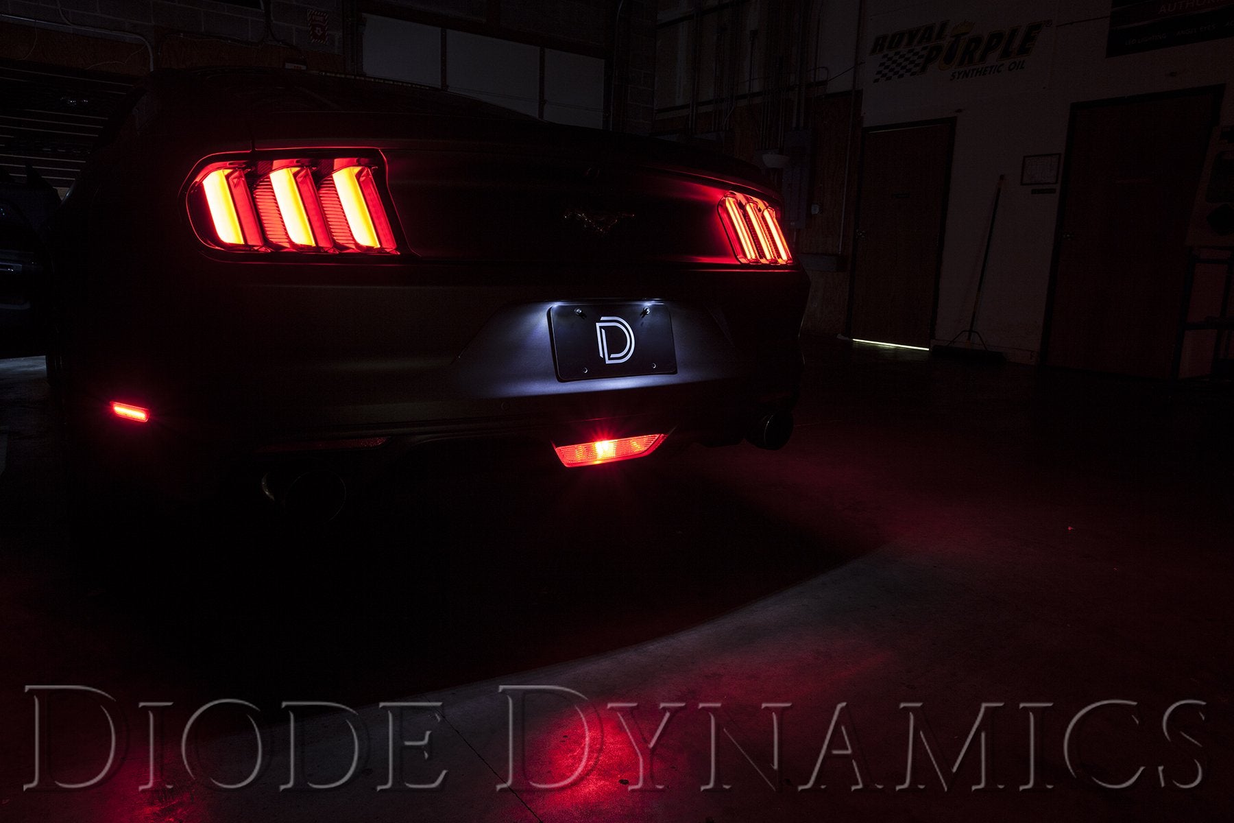 Diode Dynamics 4th Brake Light Module for Ford Mustang 2015-2021 - Red/White