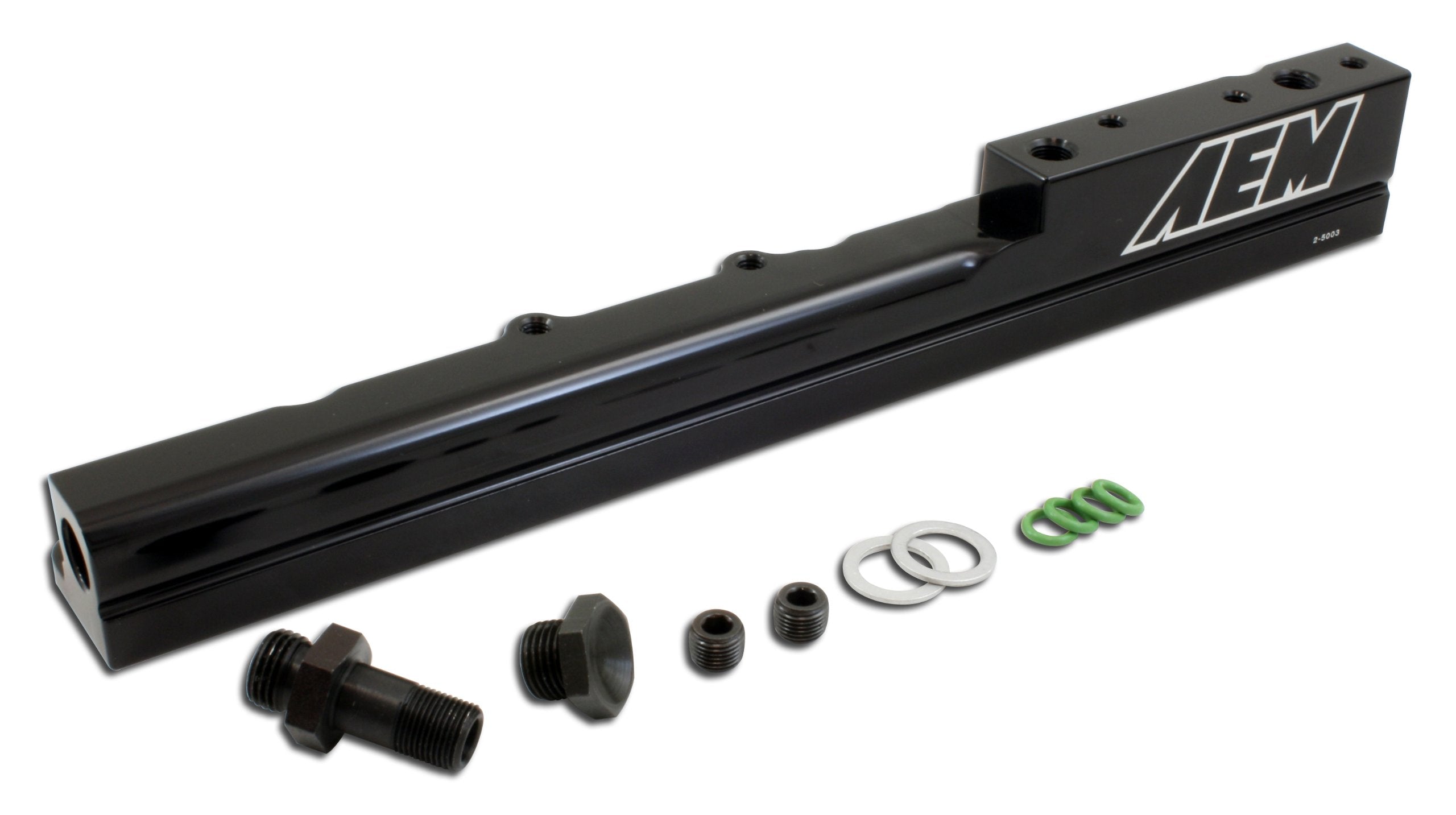 Aem 25-103Bk Black High Volume Fuel Rail