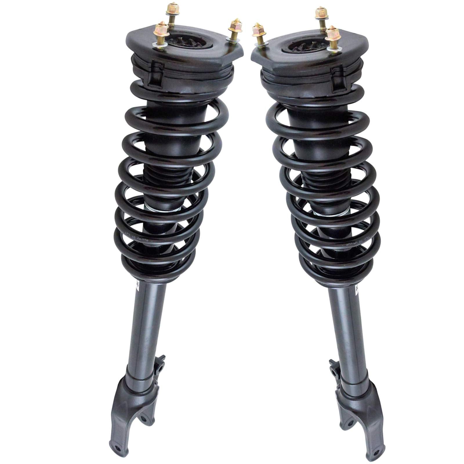 Trq Front Strut & Coil Spring Set Driver & Passenger Compatible With 07-09 Mercedes-Benz Gl320 10-12 Gl350 07-12 Gl450 08-12 Gl5