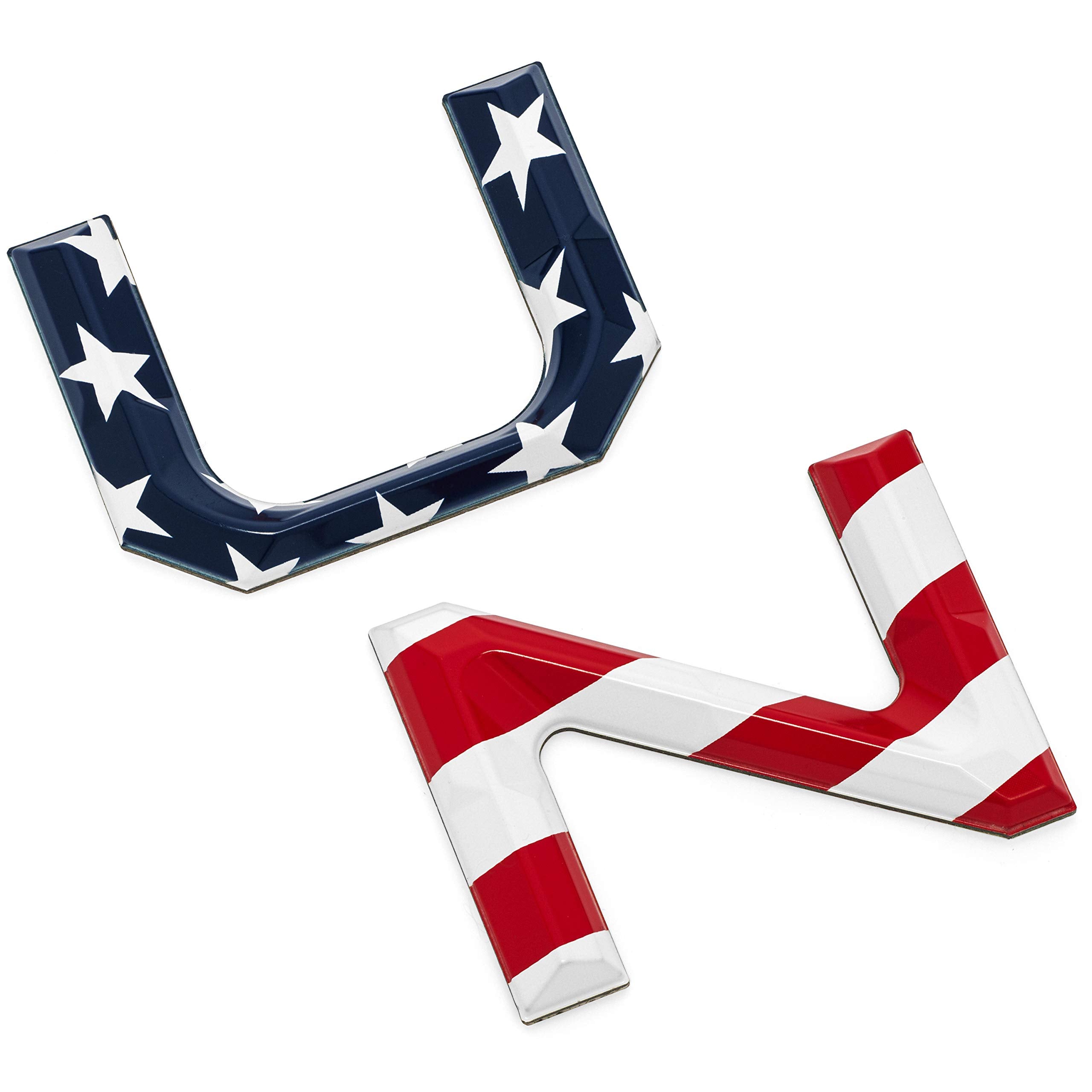 Eyecatcher Pro Series Tailgate Letter Inserts Compatible With 2014-2021 Tundra (Rwb Usa Flag)