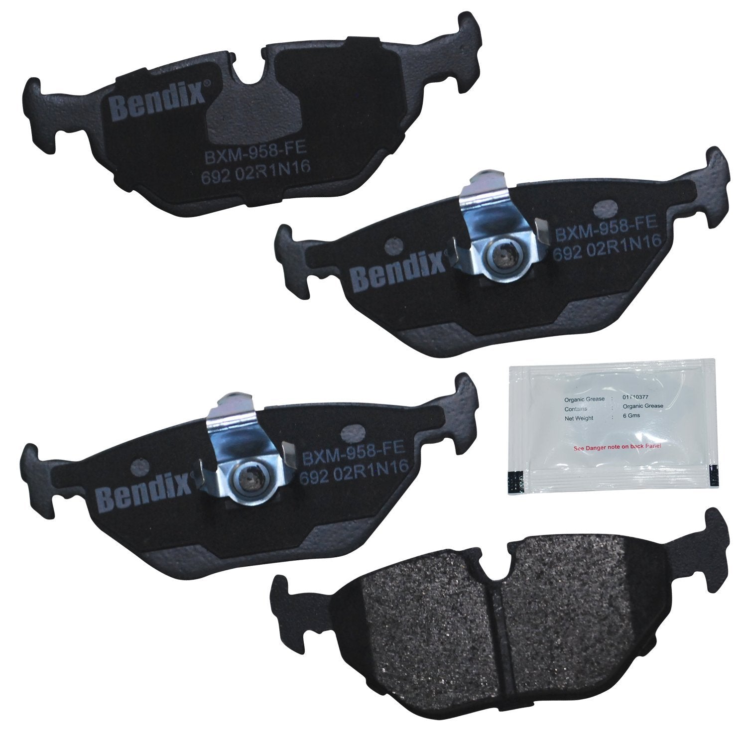 Bendix Priority1 Cfm692 Rear Brake Pads For Bmw 318I,318Is,318Ti,320I,323Ci,323I,325Ci,325I,325Is,328Ci,328I,328Is,525I,525It,52