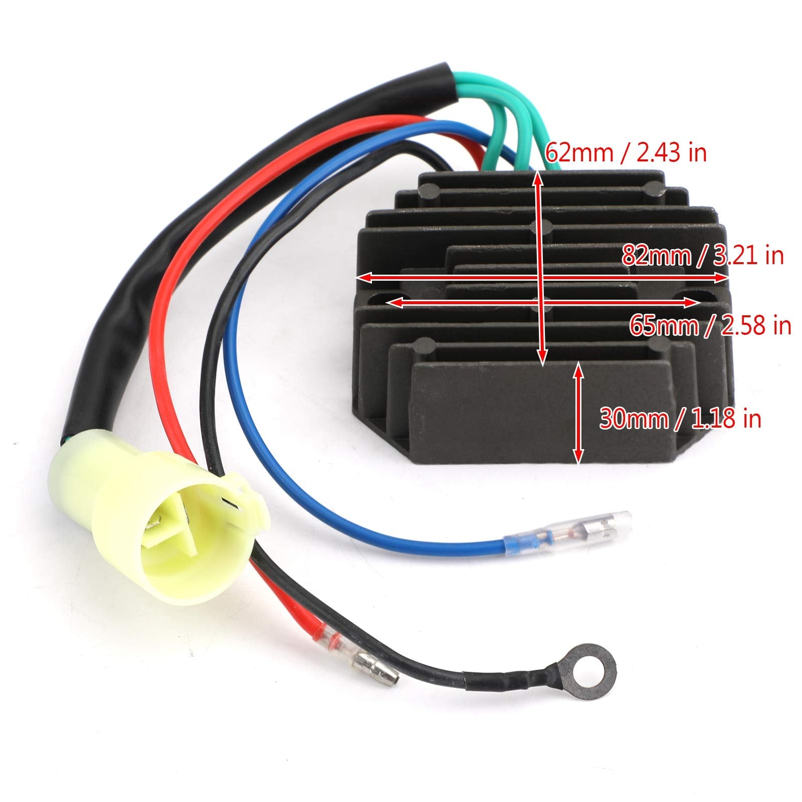 Bruce & Shark Voltage Regulator Rectifier For Mercury 75-90 Hp 4 Stroke 804278A12 804278T11