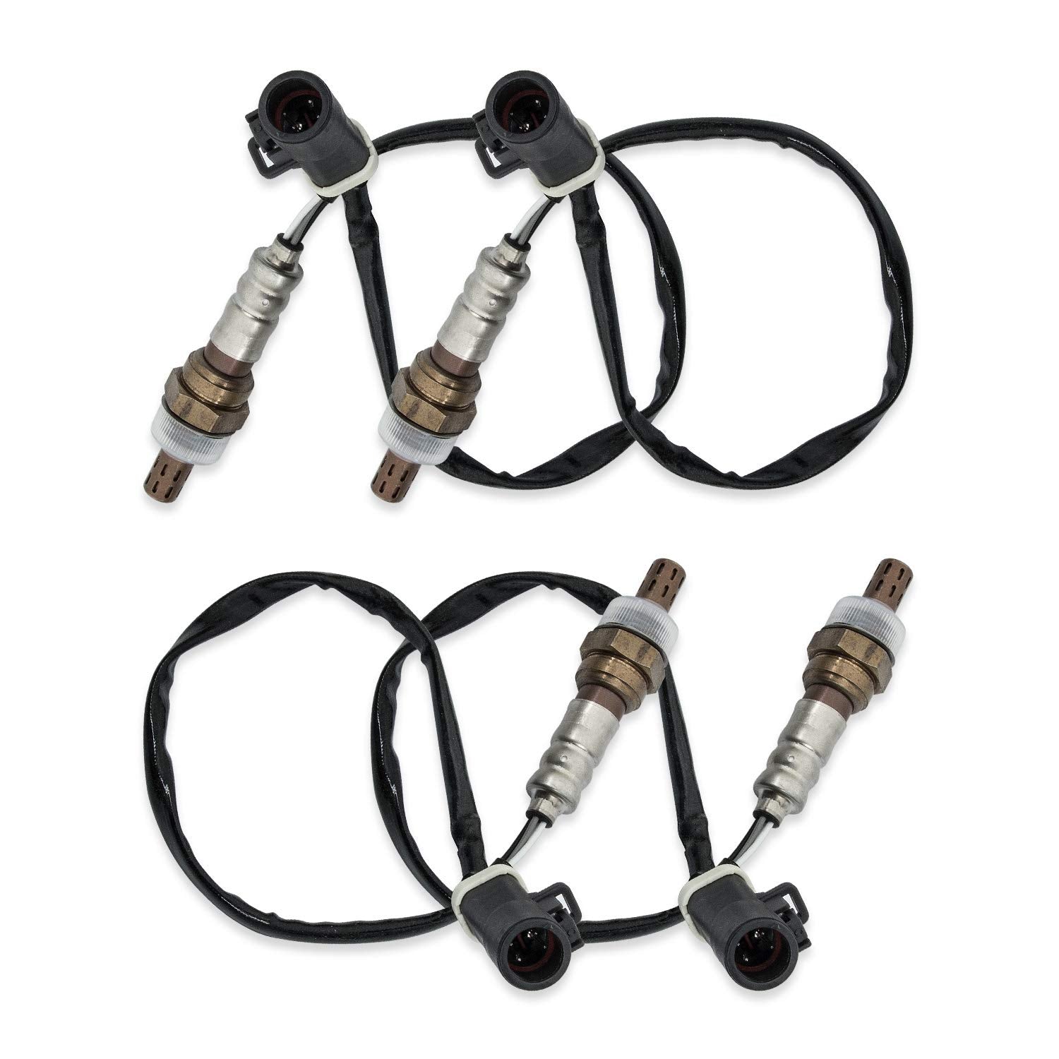 RANSOTO O2 Oxygen Sensor 15717 Downstream Upstream Compatible with 1990-2014 Ford F150 F250 F350 Ranger Escape Explorer Lincoln 