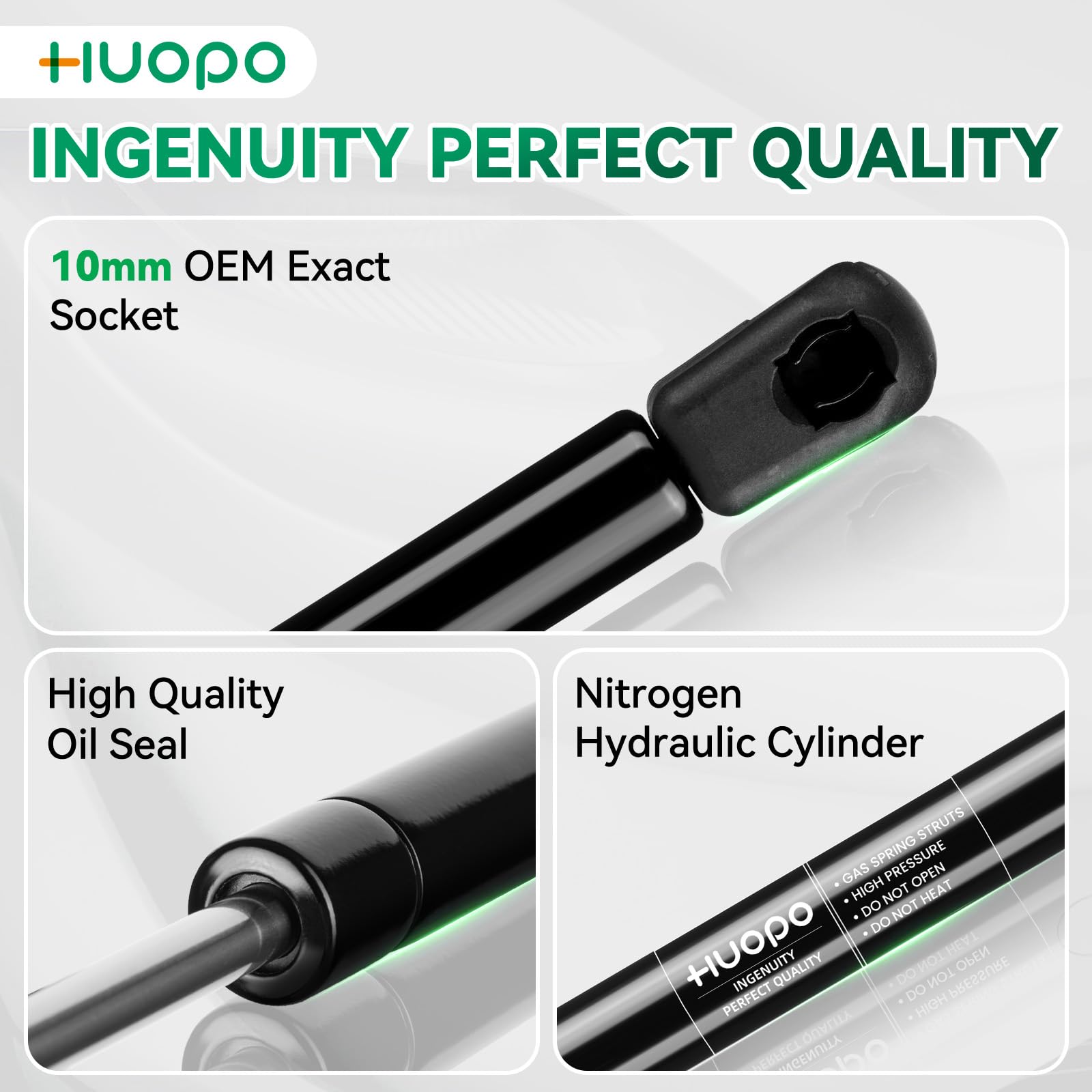 20 inch 150lb/667N Gas Shock Strut Lift Support for Tonneau Cover Camper RV Bed Basement Storage Doors Hatch Boat Lid Tool Box C