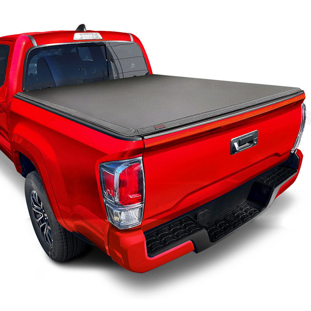 Maxmate Soft Roll-Up Truck Bed Tonneau Cover Compatible With 2005-2015 Toyota Tacoma | 5' (60'') Bed | Tct169036A