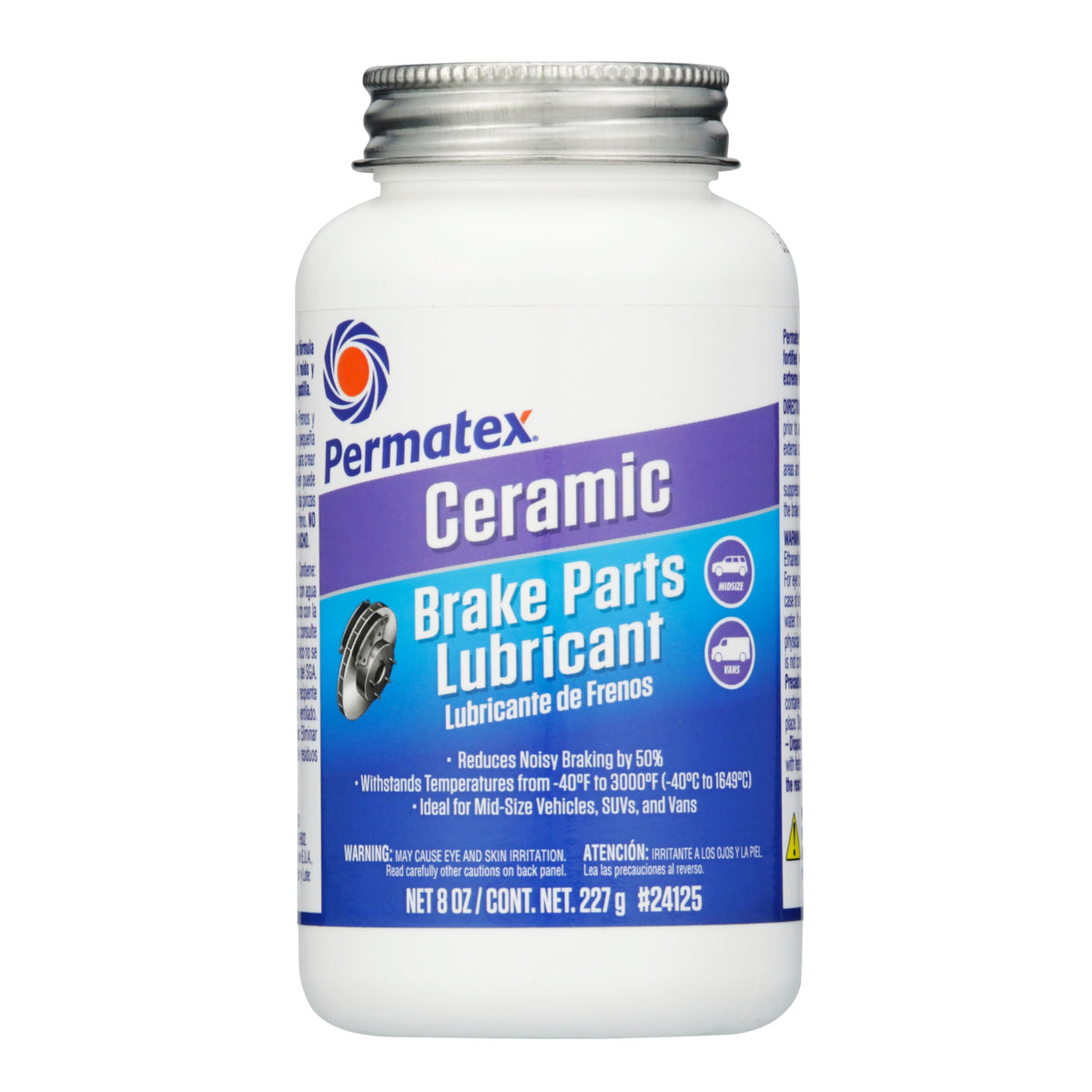 Permatex 24125-6PK Ceramic Extreme Brake Parts Lubricant, 8 oz. (Pack of 6)