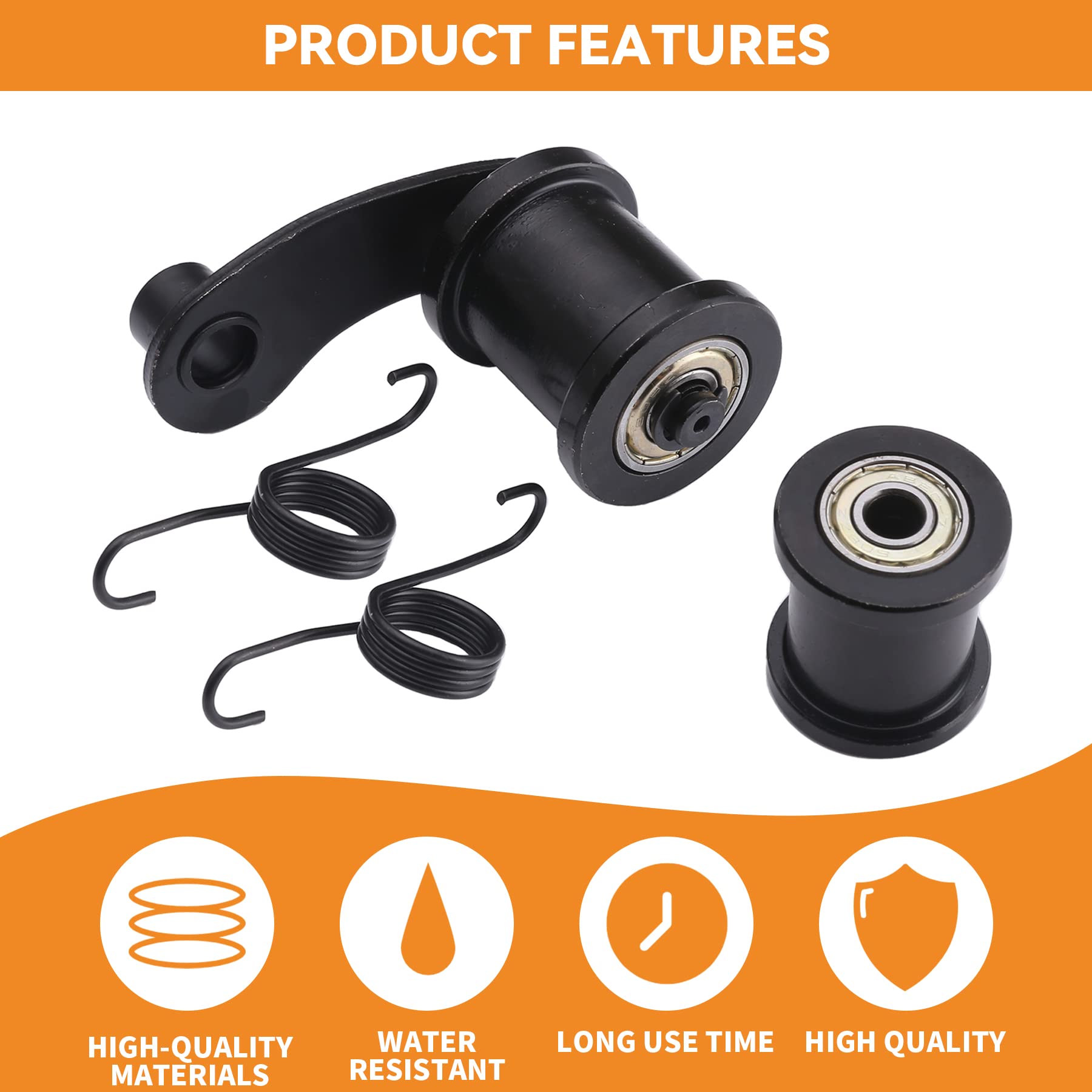 Stylemafia Chain Tensioner with 1-3/4'' Roller Fit for Jackshaft Coleman CT100U CT200U Trail CT200U-EX 196cc 6.5HP Massimo MB165