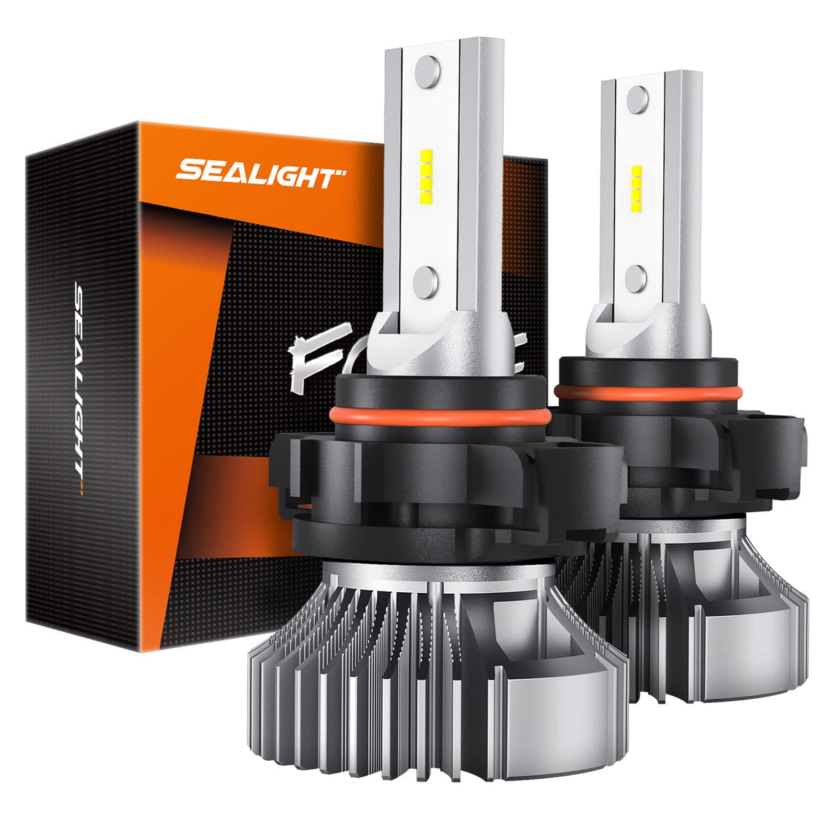 Sealight 5202 5201 Ps19W Led Fog Light Bulbs Or Drl,400% Super Brighter, 6000K Xenon White, 16 Csp Chips Fog Ps24W Led Fog Light