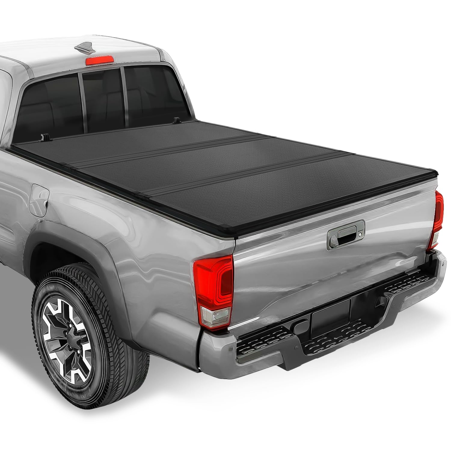 Auto Dynasty Soft Tri-Fold Truck Bed Tonneau Cover Compatible With 1997-2003 Ford F-150, 2004 F150 Heritage 6.5Ft/78Inch Fleetsi