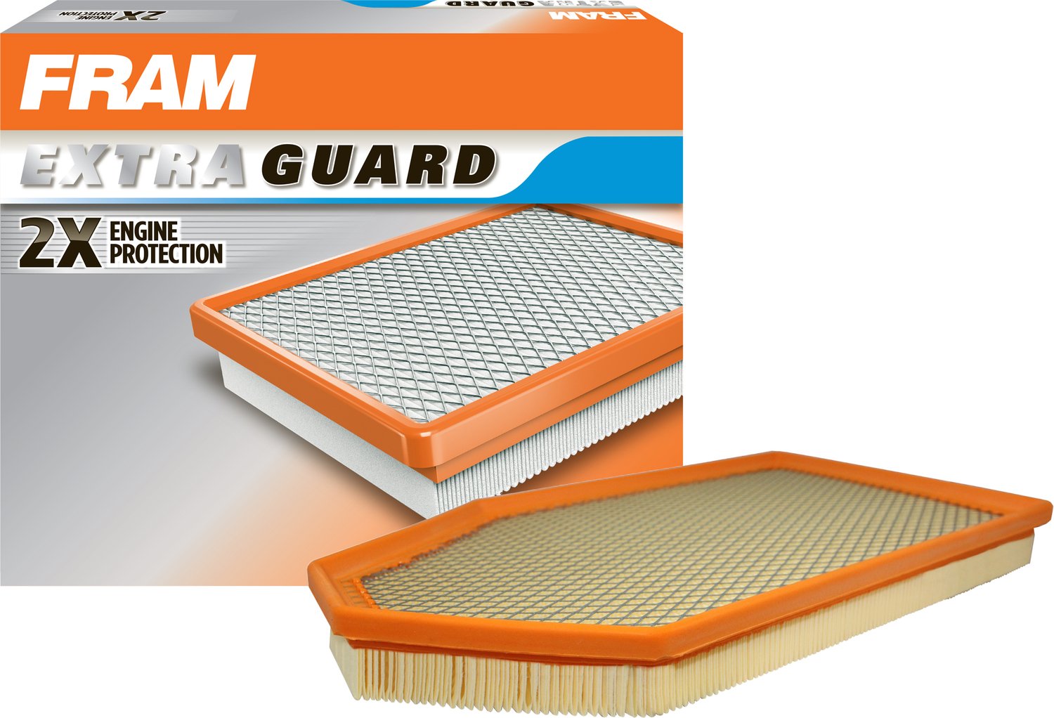 Fram Extra Guard Ca11257 Replacement Engine Air Filter For Select Chrysler And Dodge Models, Provides Up To 12 Months Or 12,000 