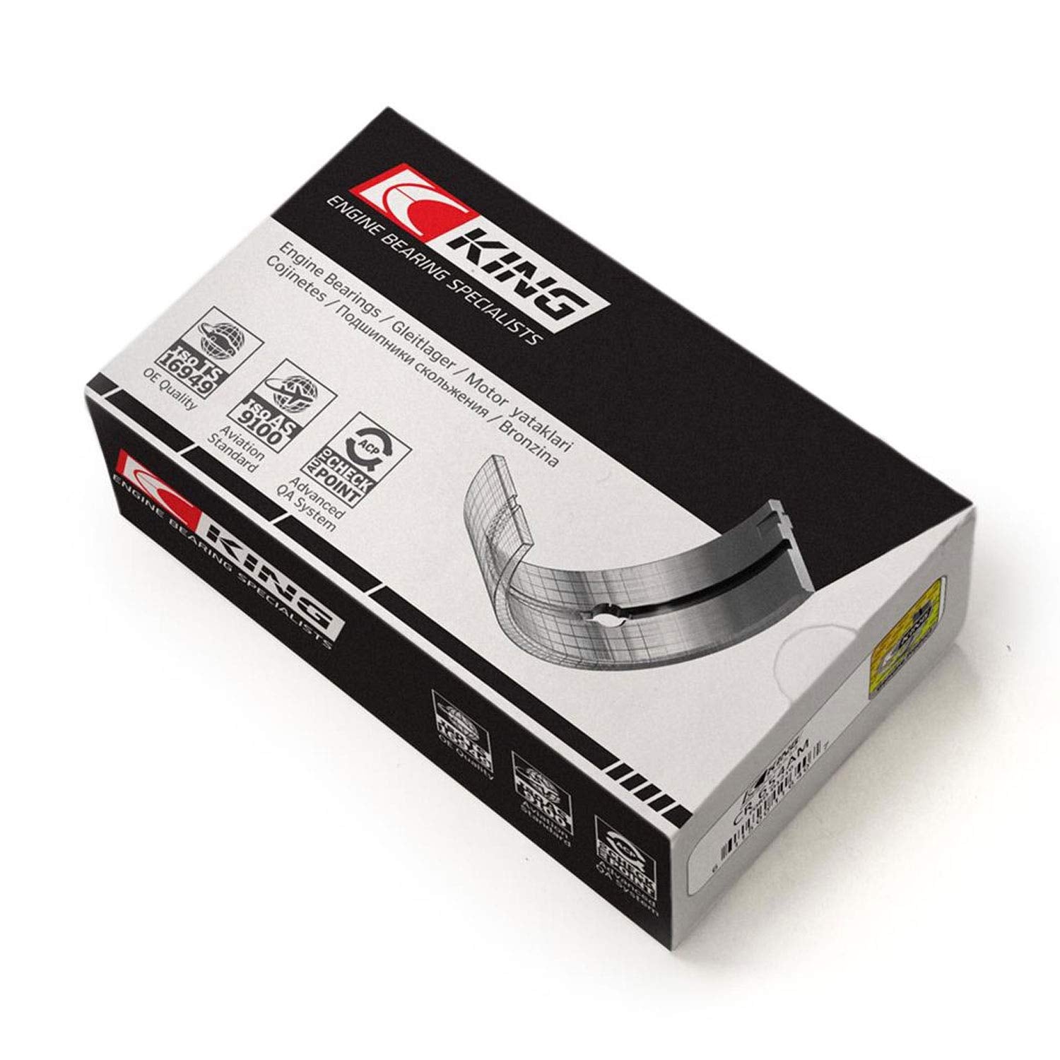 King Engine Bearings (CR4633SM) King 2008 Mini Cooper N14 Turbo (Size STD) Rod Bearing Set
