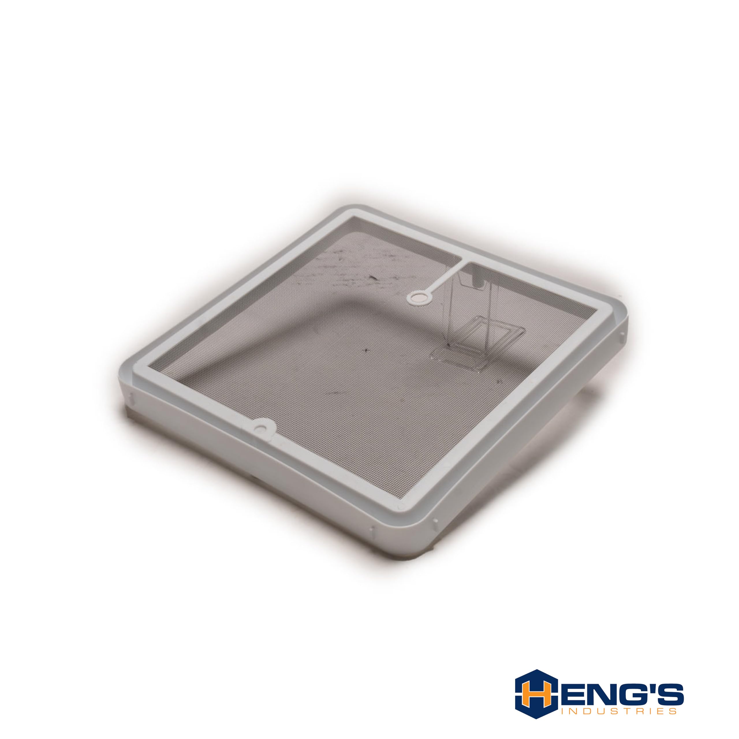 Heng'S Industries White Frame Vent Screen Fits Skylights, Roof Vents, Escape Hatches | Great For Rvs, Motorhomes, Campers, Trail
