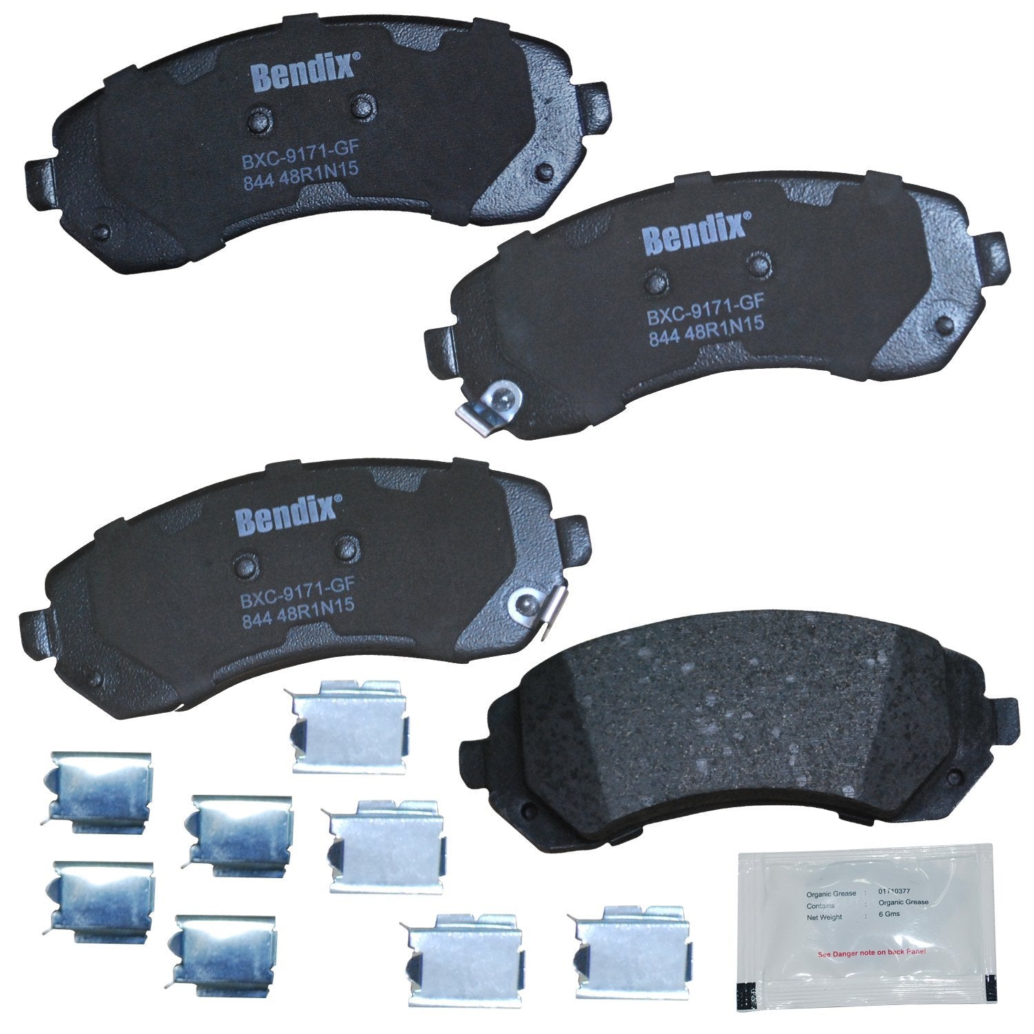 Bendix Priority1 Cfc844 Disc Brake Pad Set Ceramic For Select Models Buick Rendezvous Venture,Jaguar S-Type,Olds Silhouette,Azte