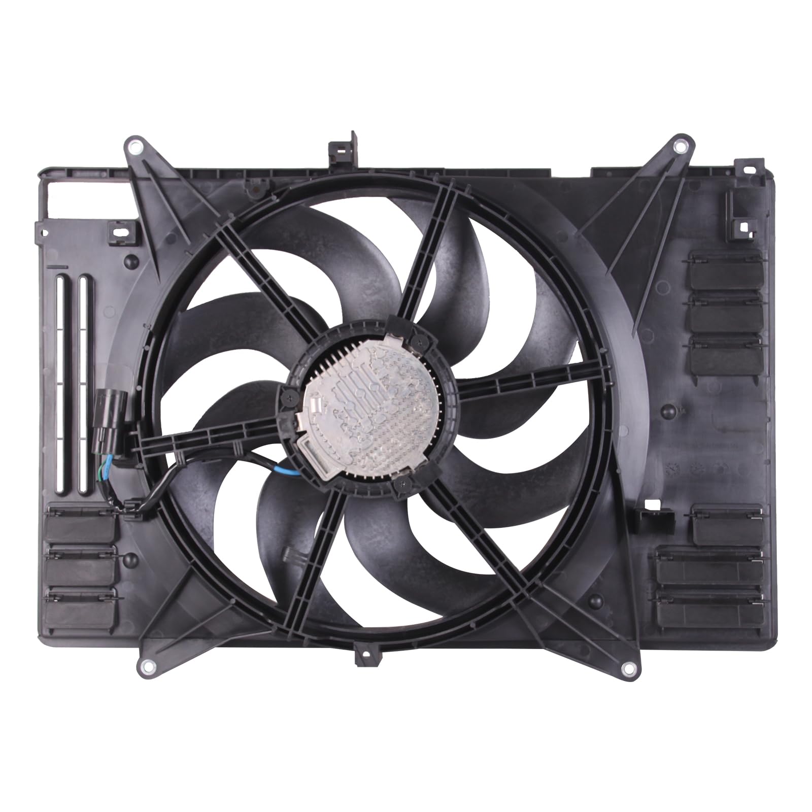 TYG Upgraded Cooling Fan Assembly for 2016-2022 Mazda CX-9 2.5L | Racing-Level OE Replacement Engine Radiator for PY8W-15025 | M