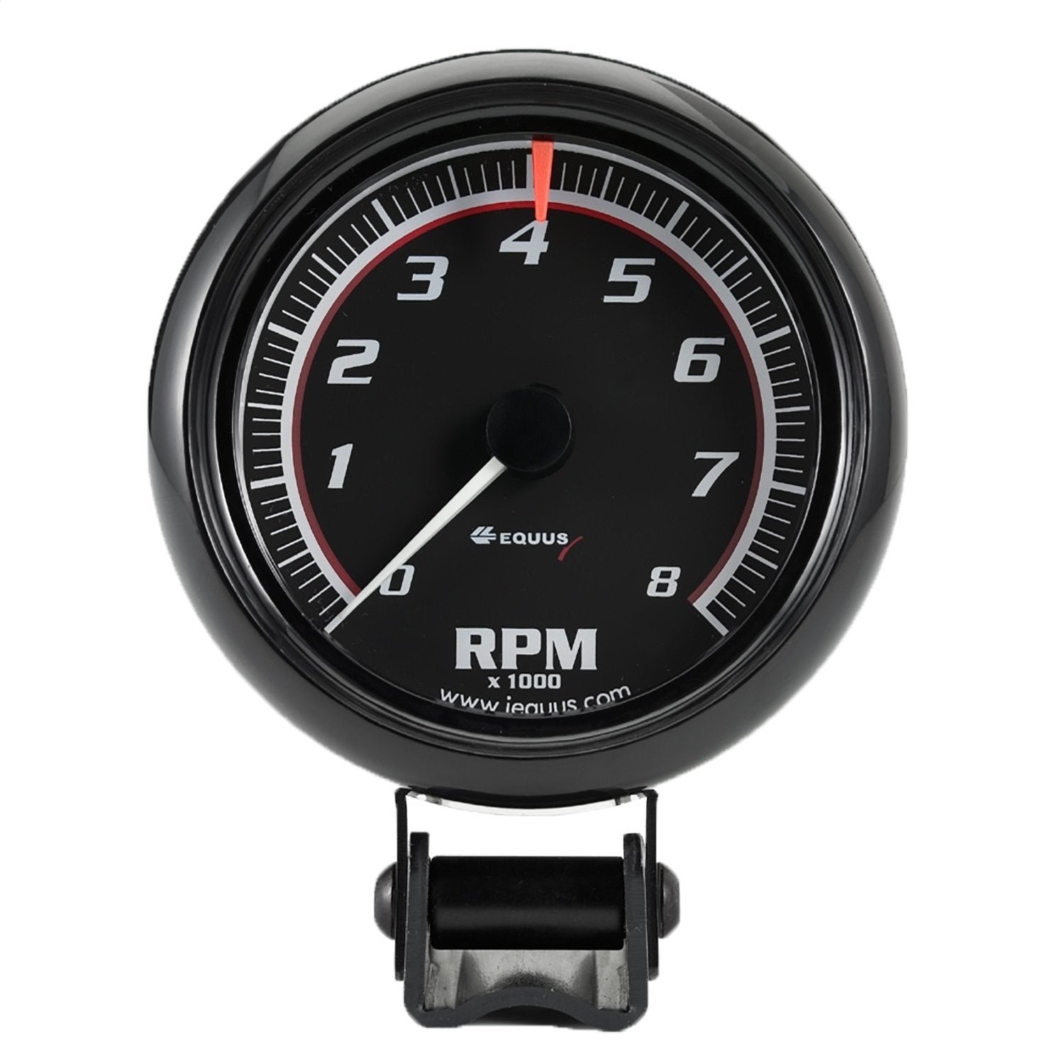 Equus 6086 2-1/2 Mini Tachometer, Black