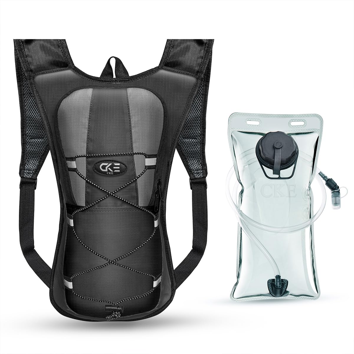 Cke Hydration Backpack With 2L Hydration Bladder Camelback Water Backpack For Men Women Kids For Hiking Running Cycling Biking Ski Camping